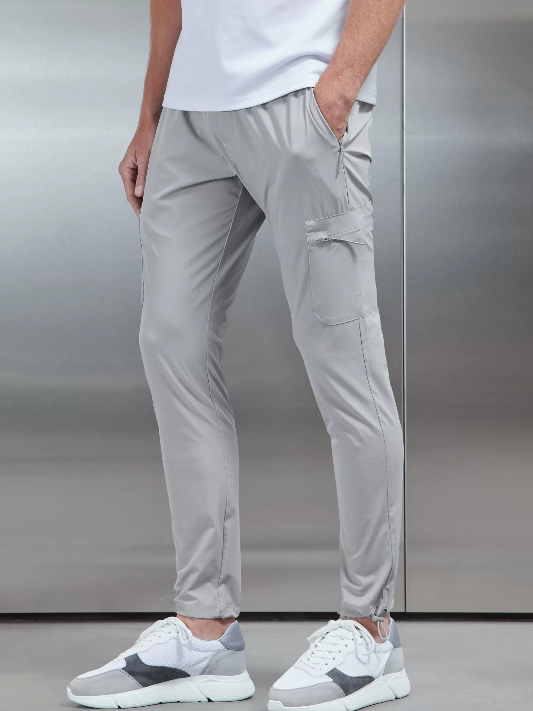 Flash Sale ARNE Active Technical Cargo Pant - Mid Grey MidGrey