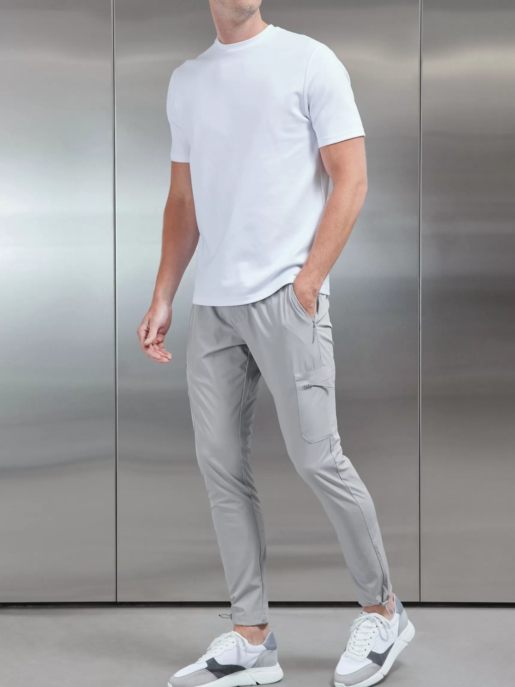 Flash Sale ARNE Active Technical Cargo Pant - Mid Grey MidGrey
