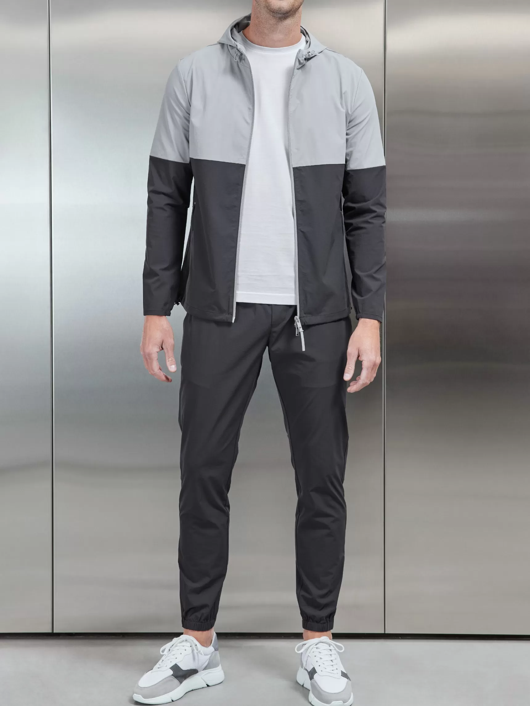 Hot ARNE Active Technical Cuffed Trackpant - Grey