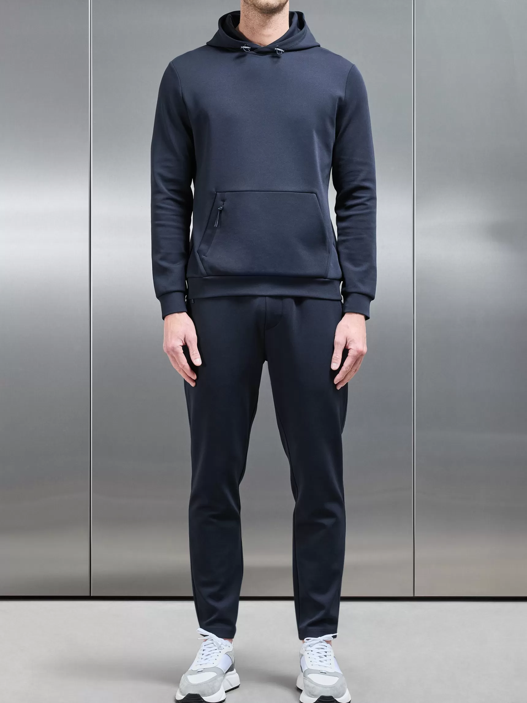 Shop ARNE Active Technical Hoodie - Navy