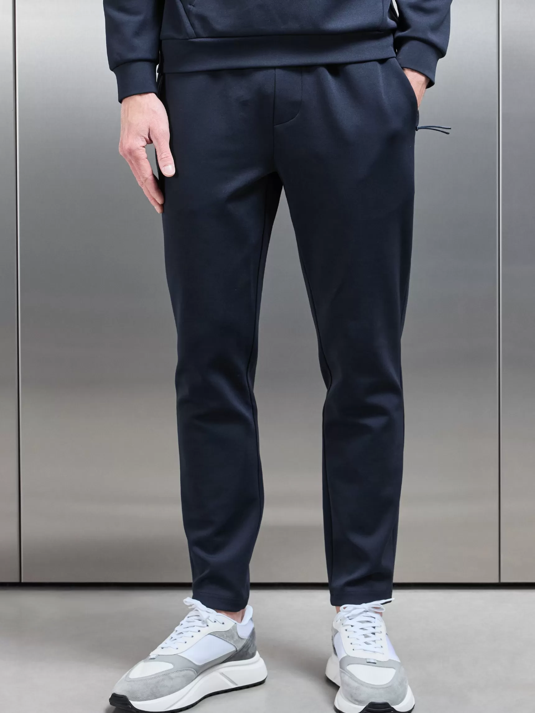 New ARNE Active Technical Tapered Jogger - Navy