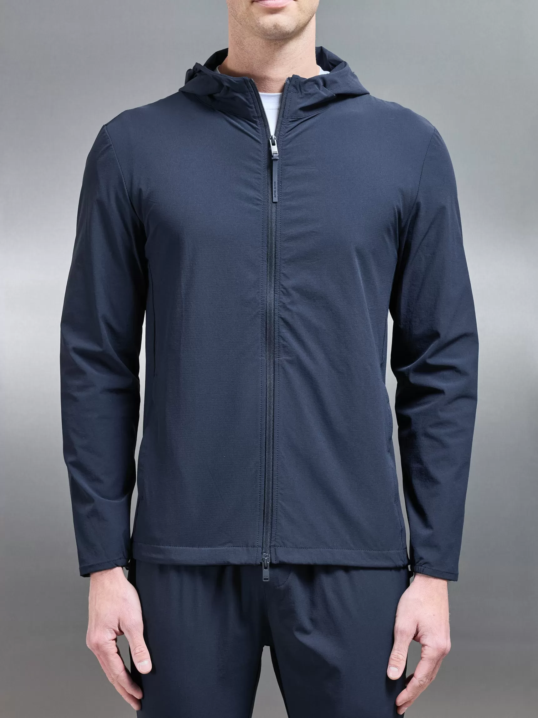 Clearance ARNE Active Technical Windbreaker - Navy