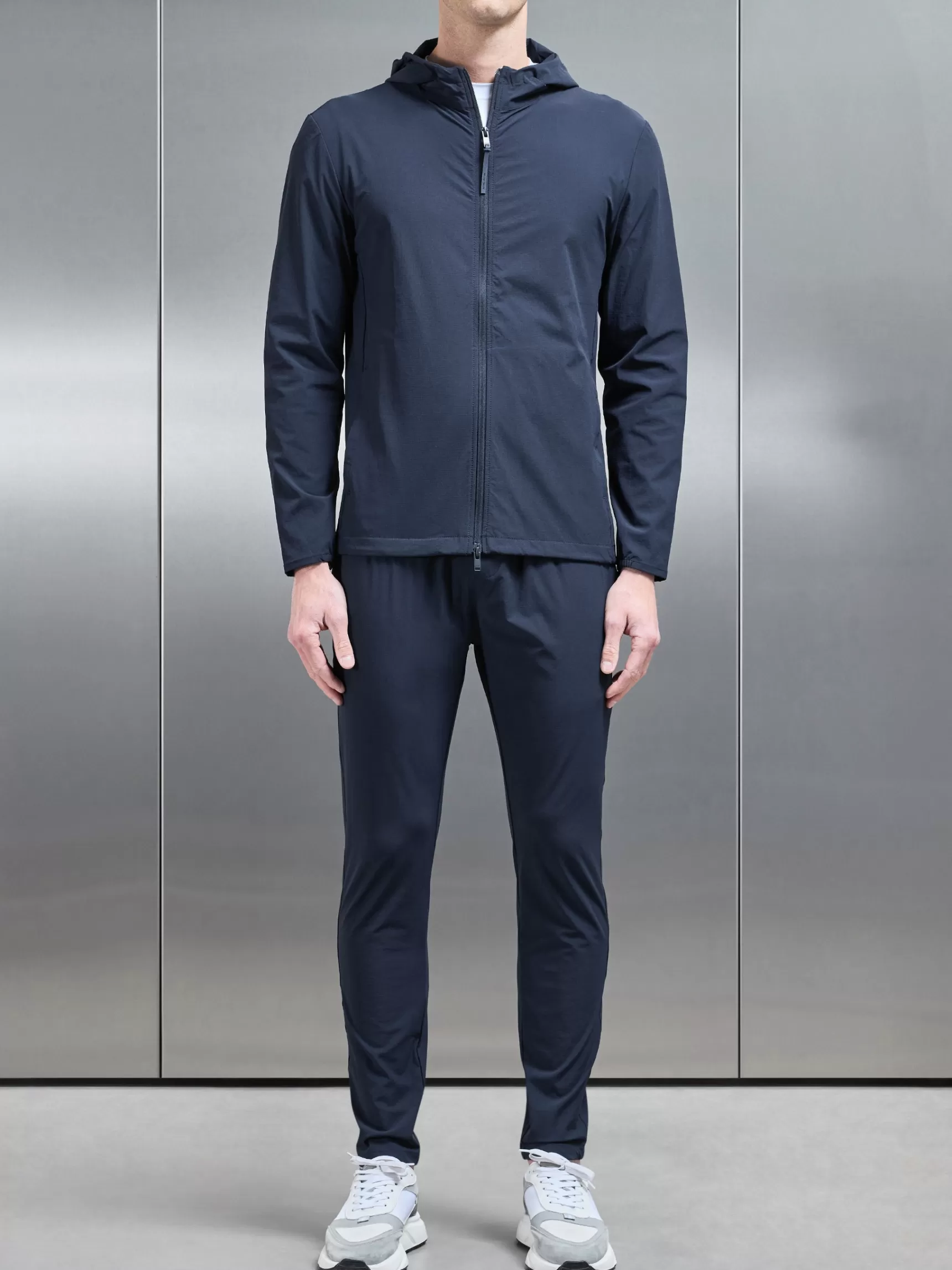 Clearance ARNE Active Technical Windbreaker - Navy