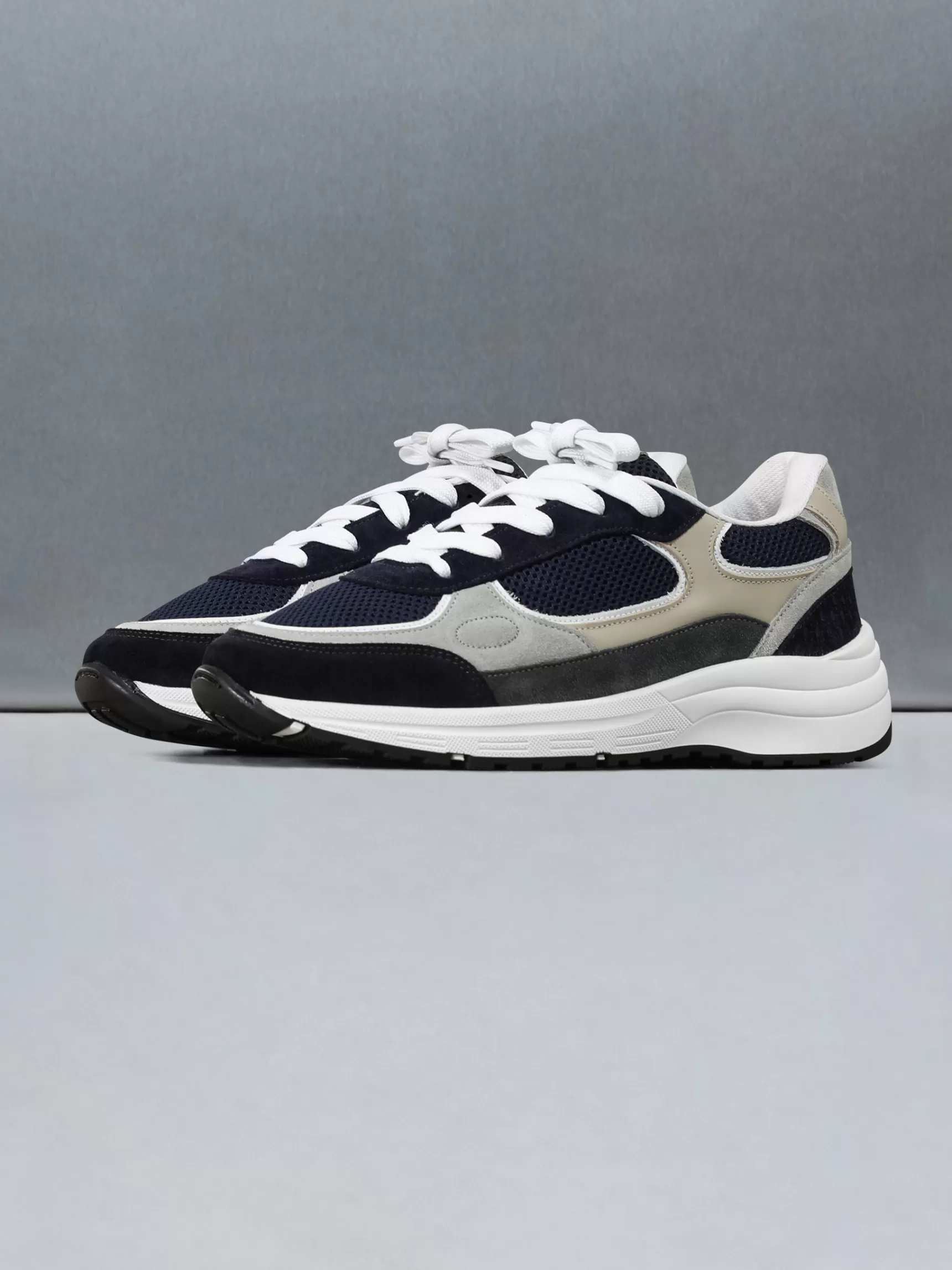 Cheap ARNE Apollo Runner - Navy Stone NavyStone