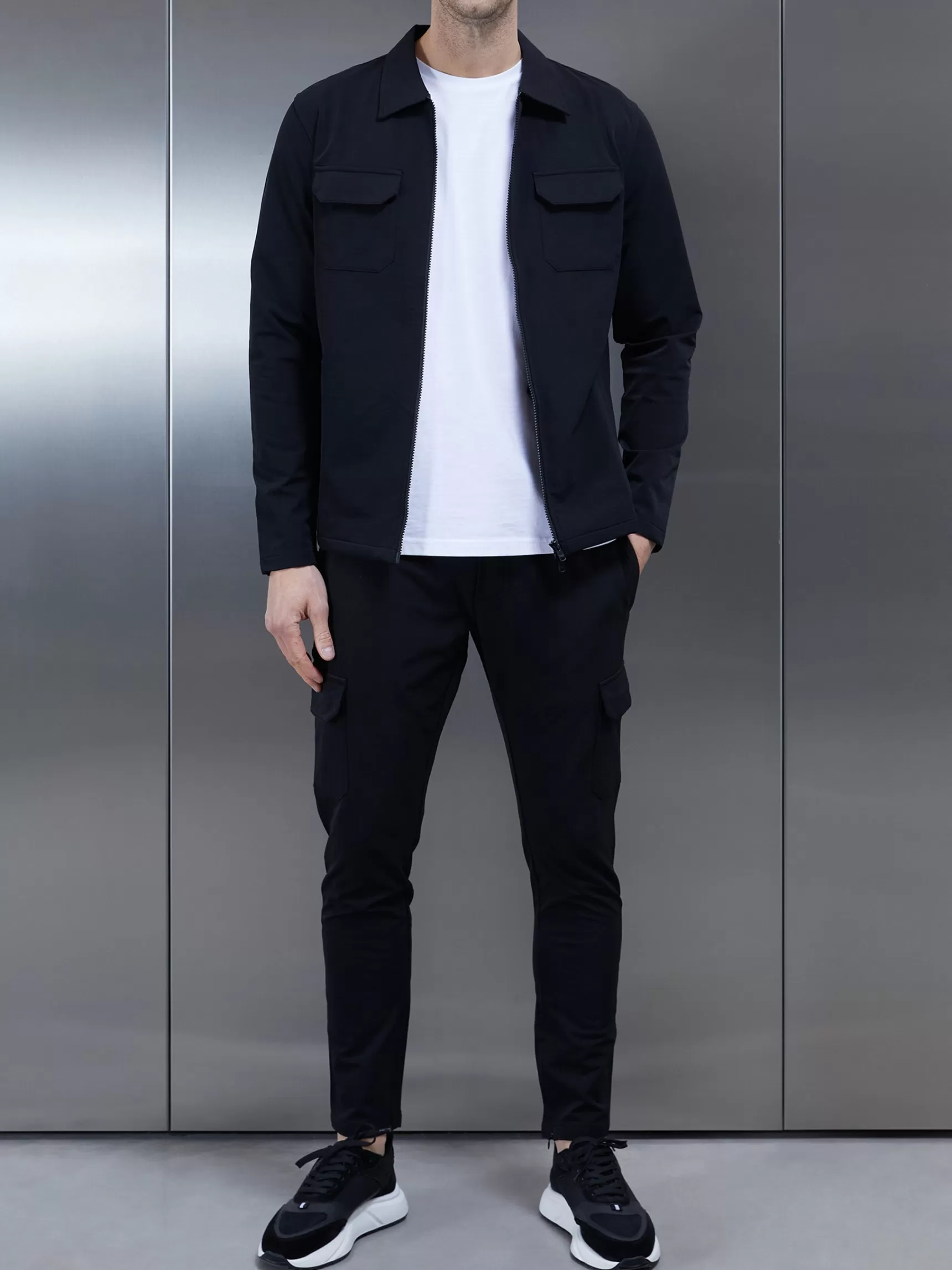 Hot ARNE Cargo Jacket - Black