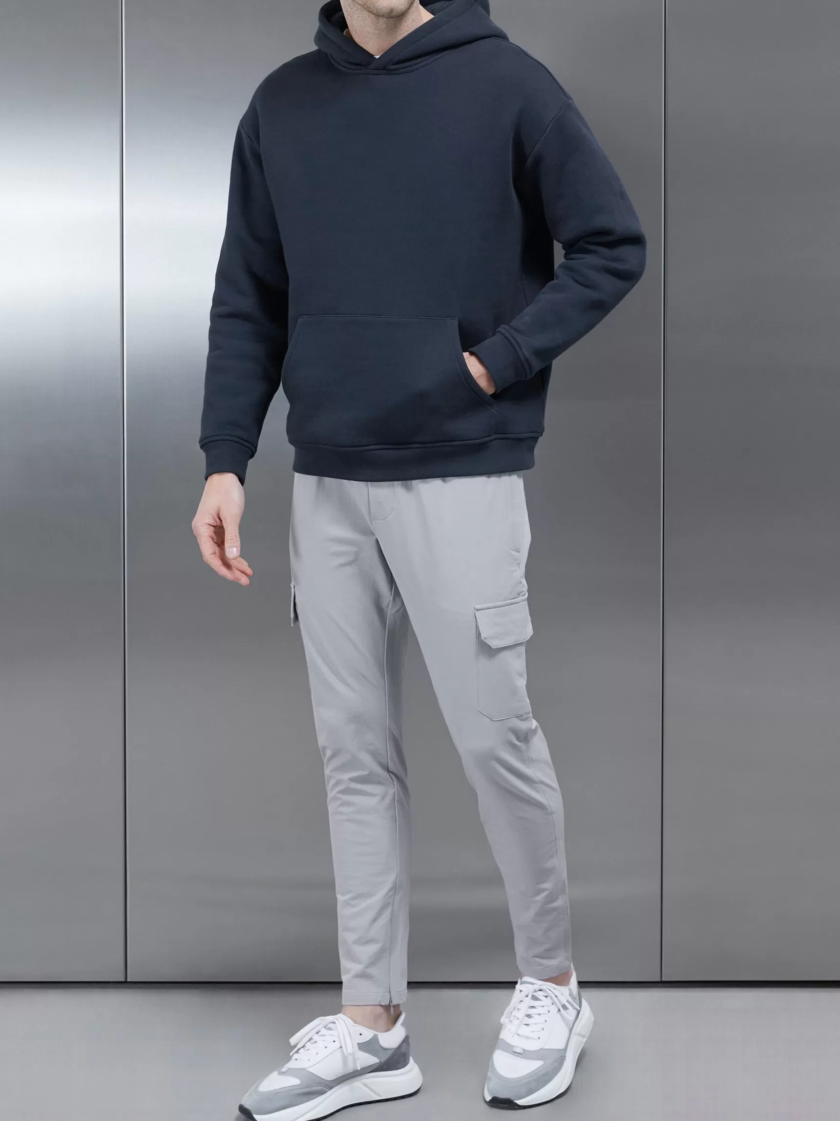 Hot ARNE Cargo Pant - Mid Grey MidGrey