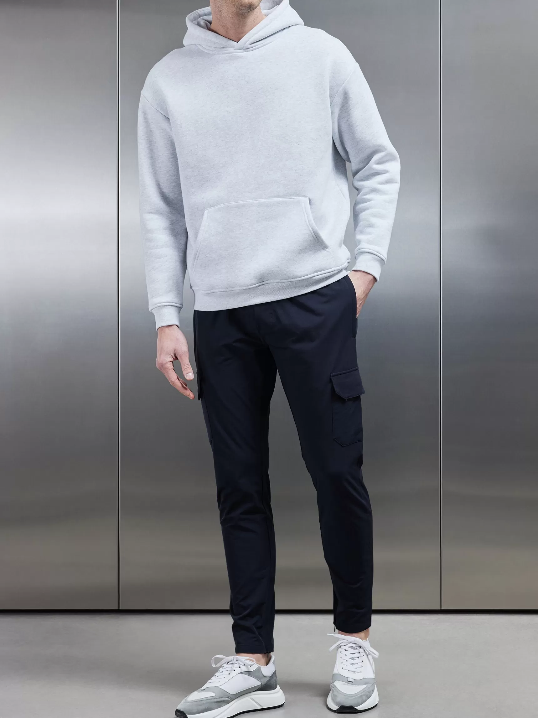Cheap ARNE Cargo Pant - Navy