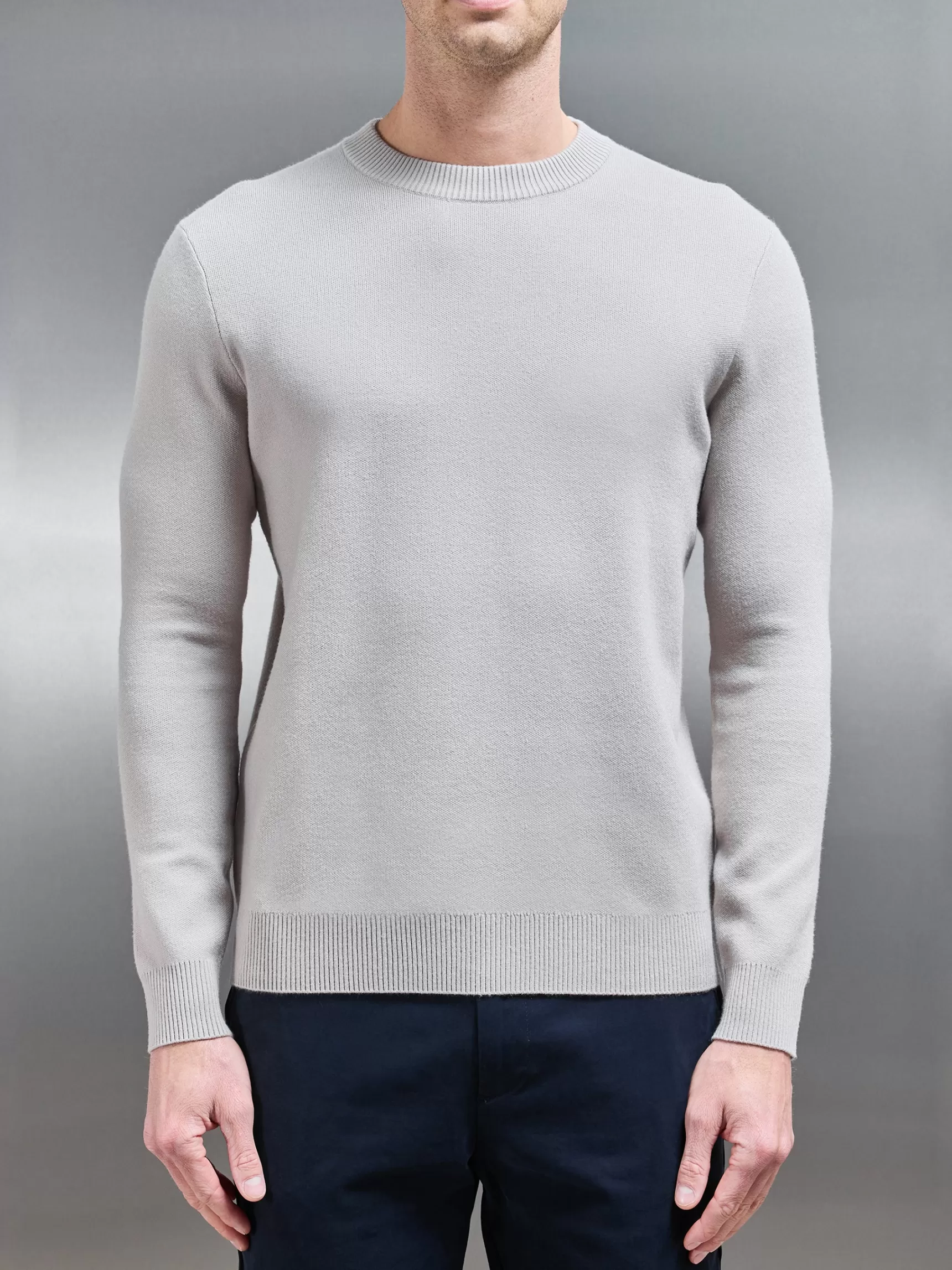 Flash Sale ARNE Chunky Knitted Sweatshirt - Stone
