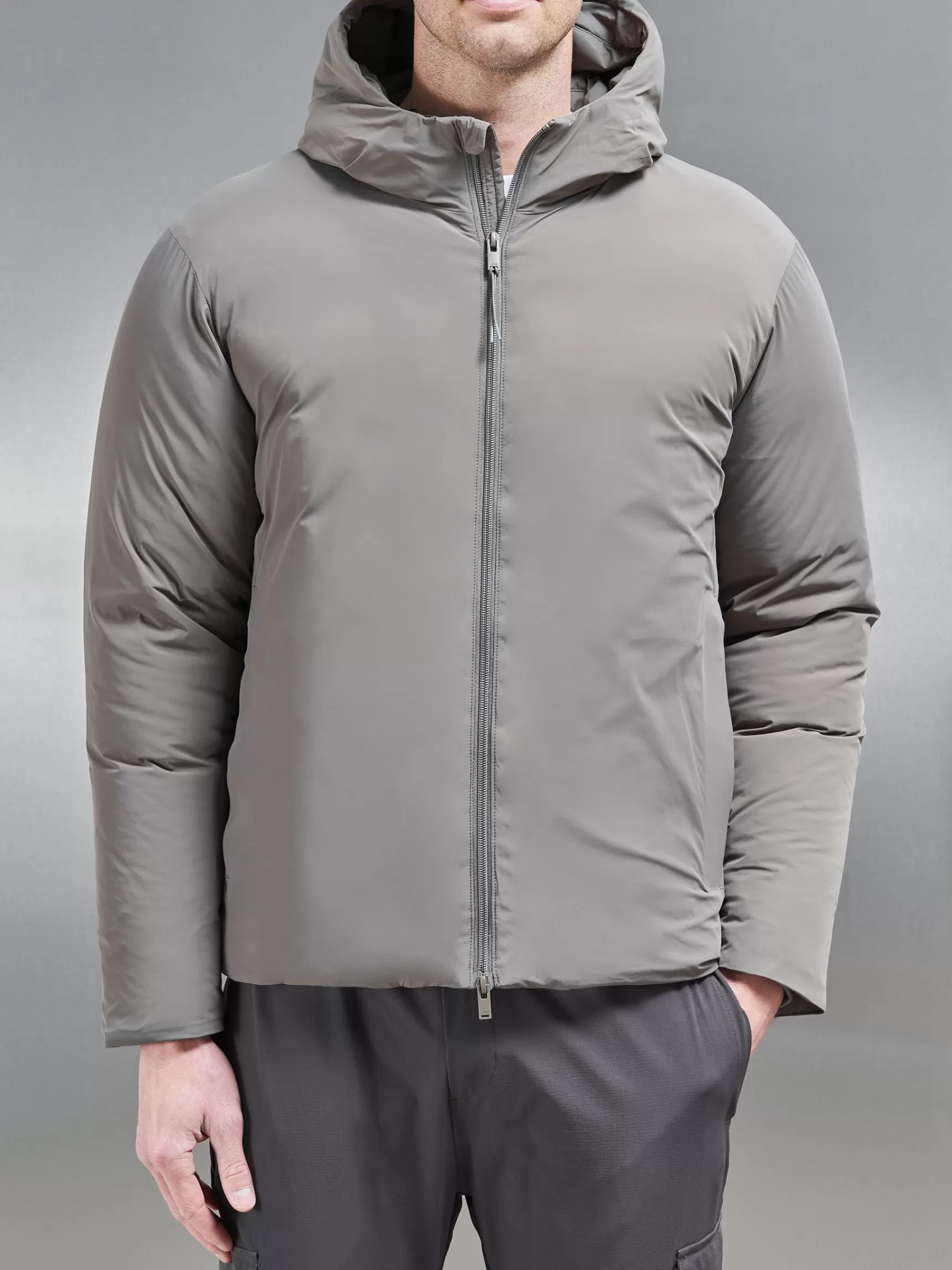 Hot ARNE Down Padded Windbreaker - Olive