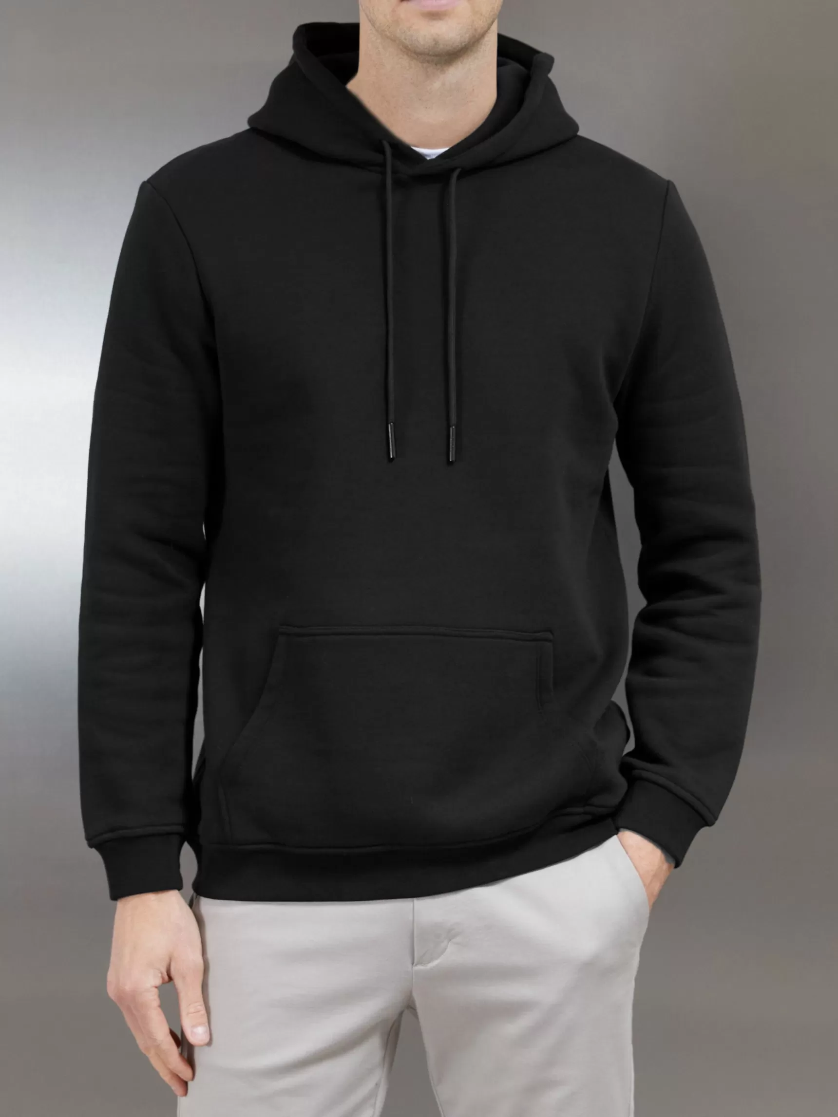 Store ARNE Essential Hoodie - Black