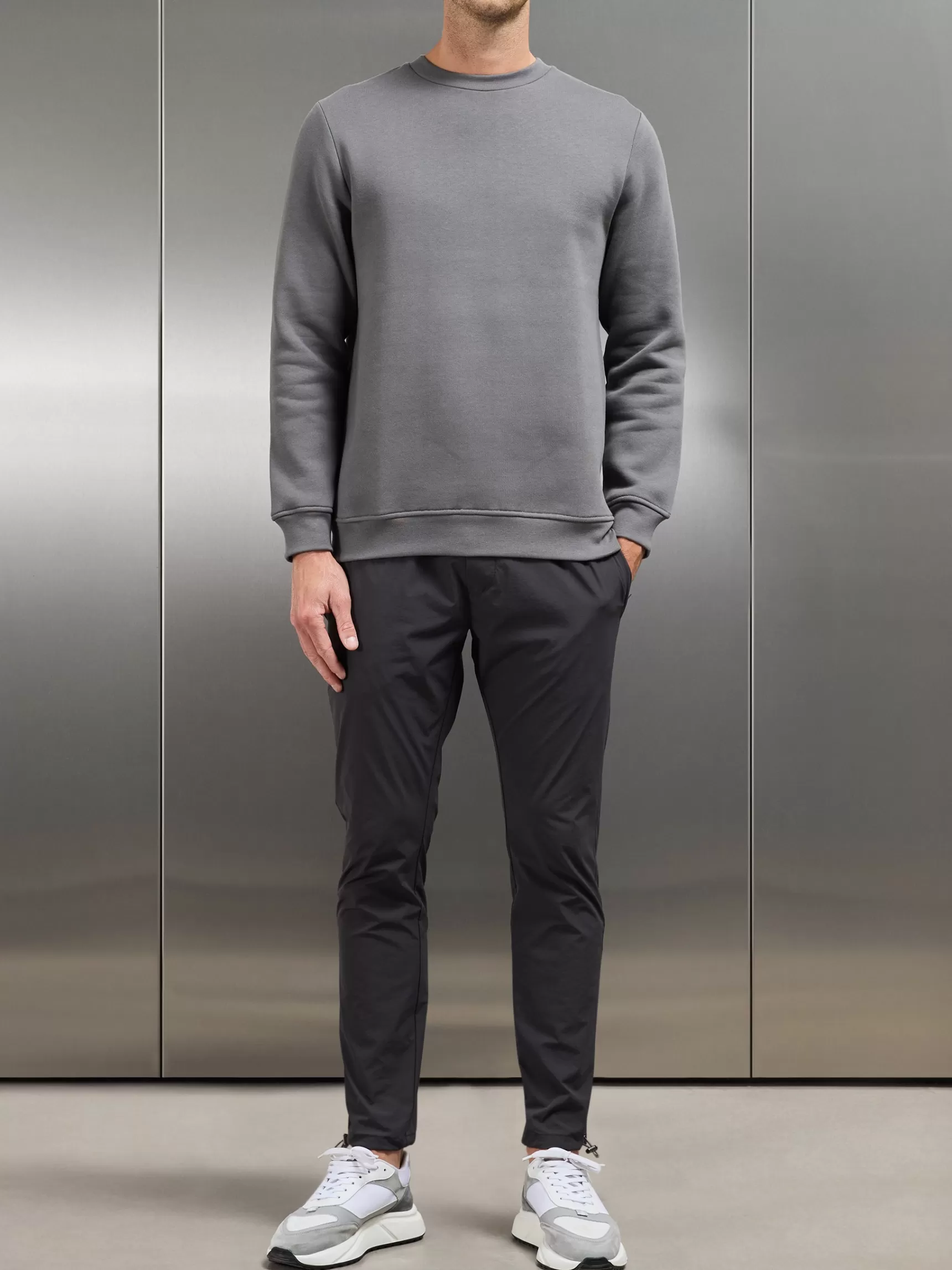 Sale ARNE Essential Sweatshirt - Grey