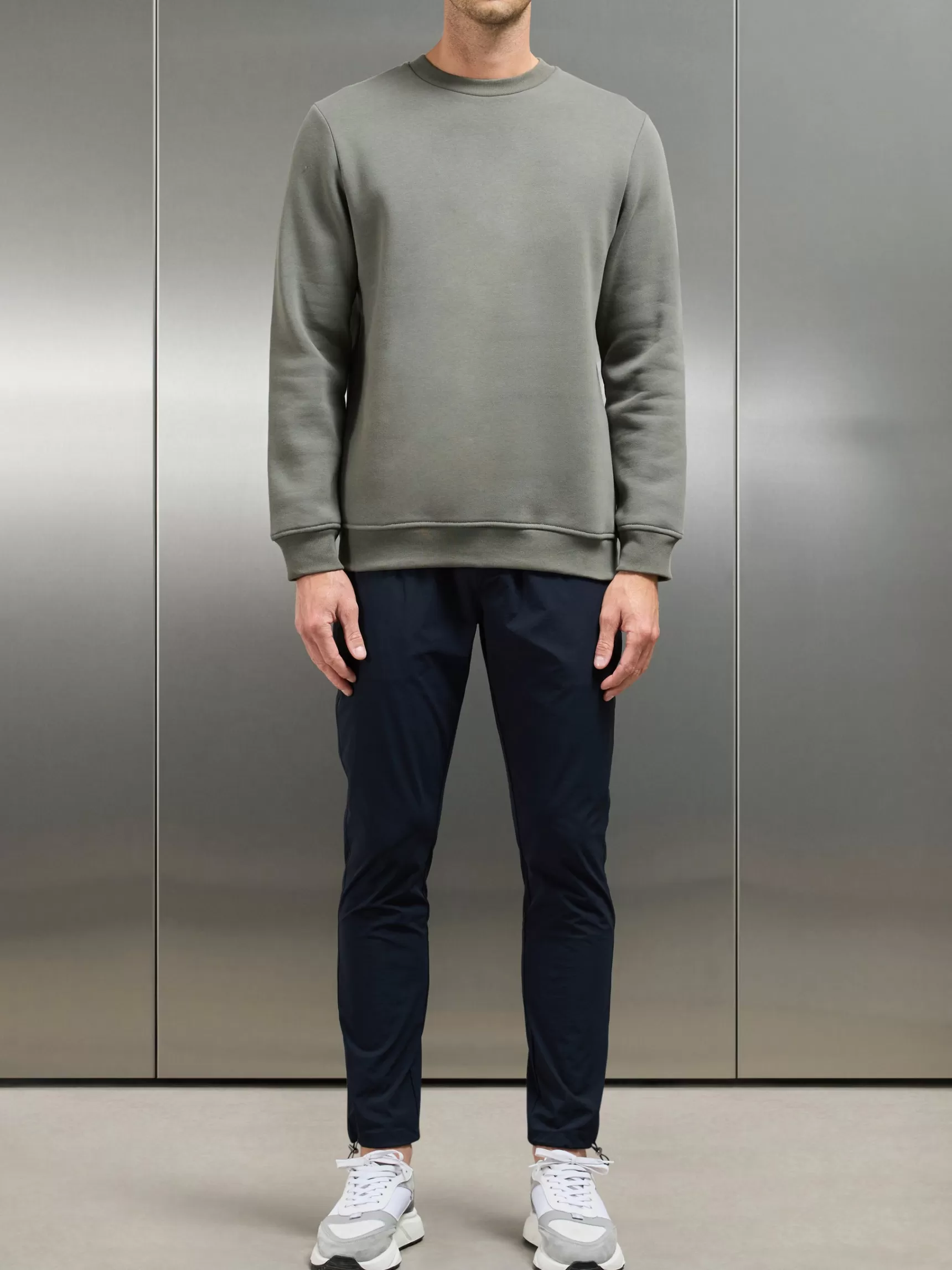 Cheap ARNE Essential Sweatshirt - Sage