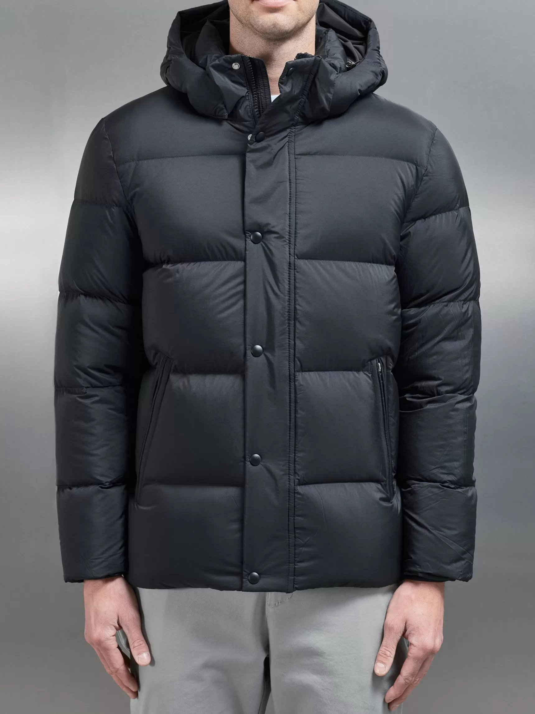 Flash Sale ARNE Goose Down Short Length Jacket - Black