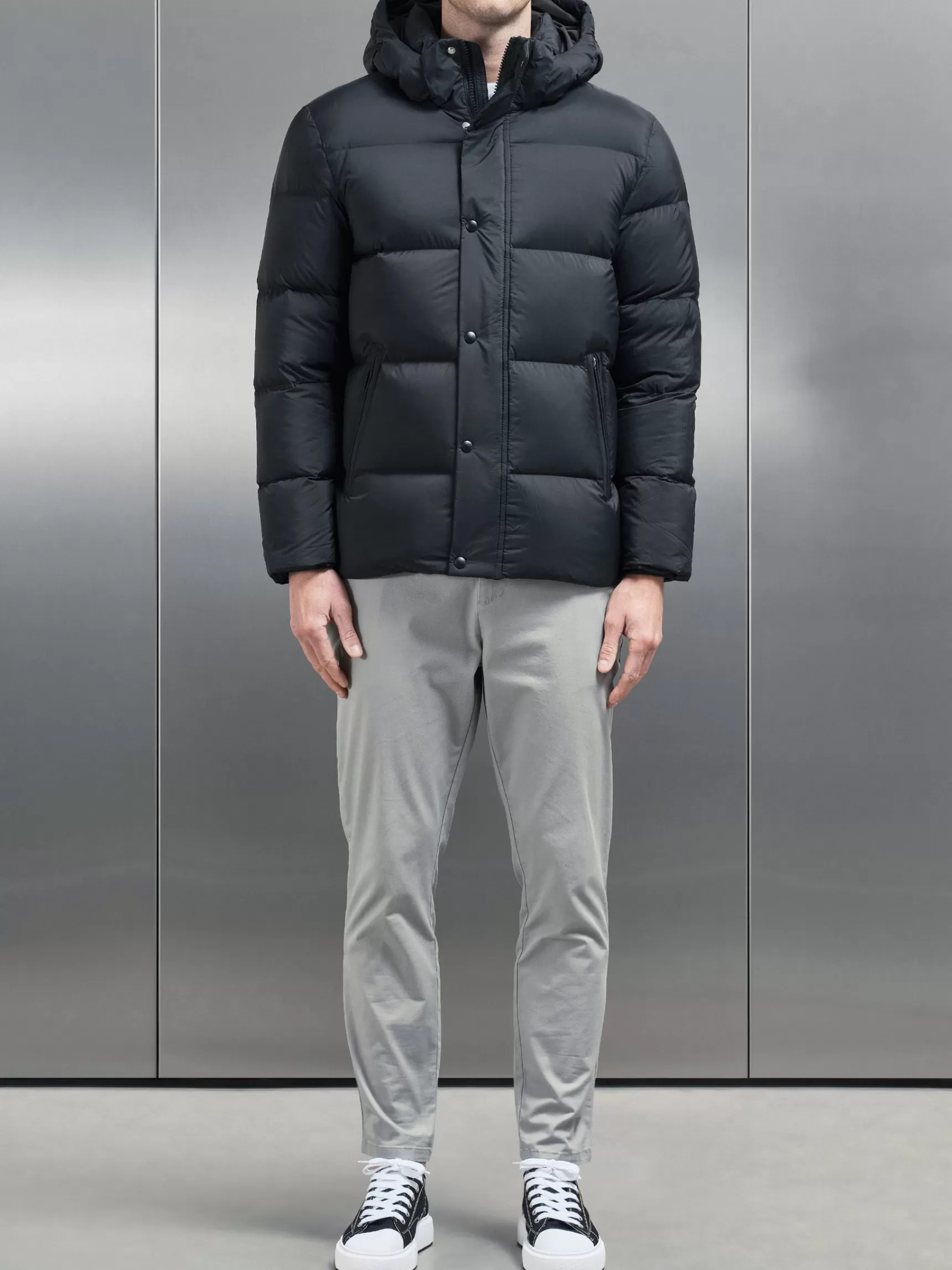 Flash Sale ARNE Goose Down Short Length Jacket - Black