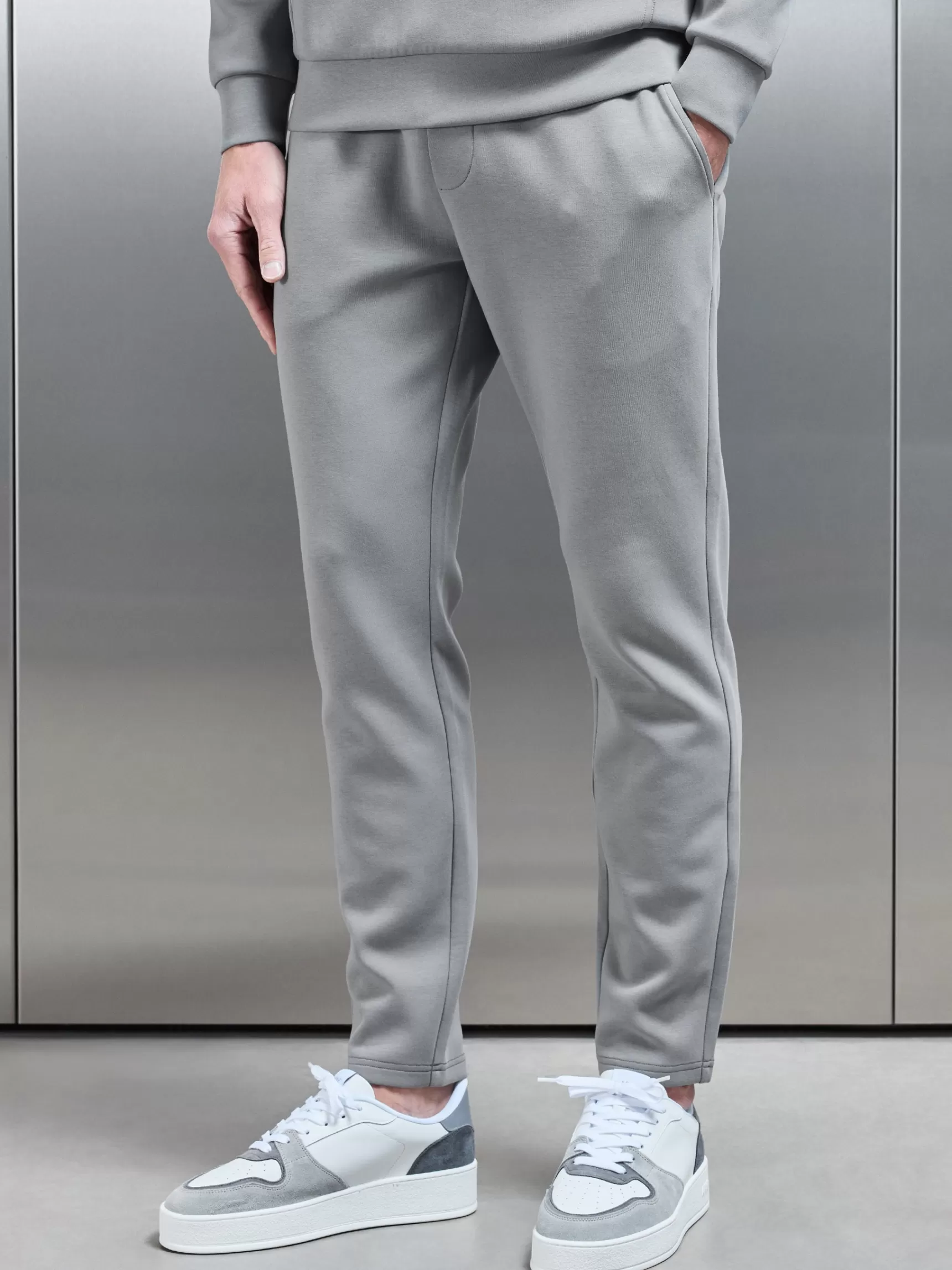 Best Sale ARNE Interlock Jersey Essential Jogger - Grey