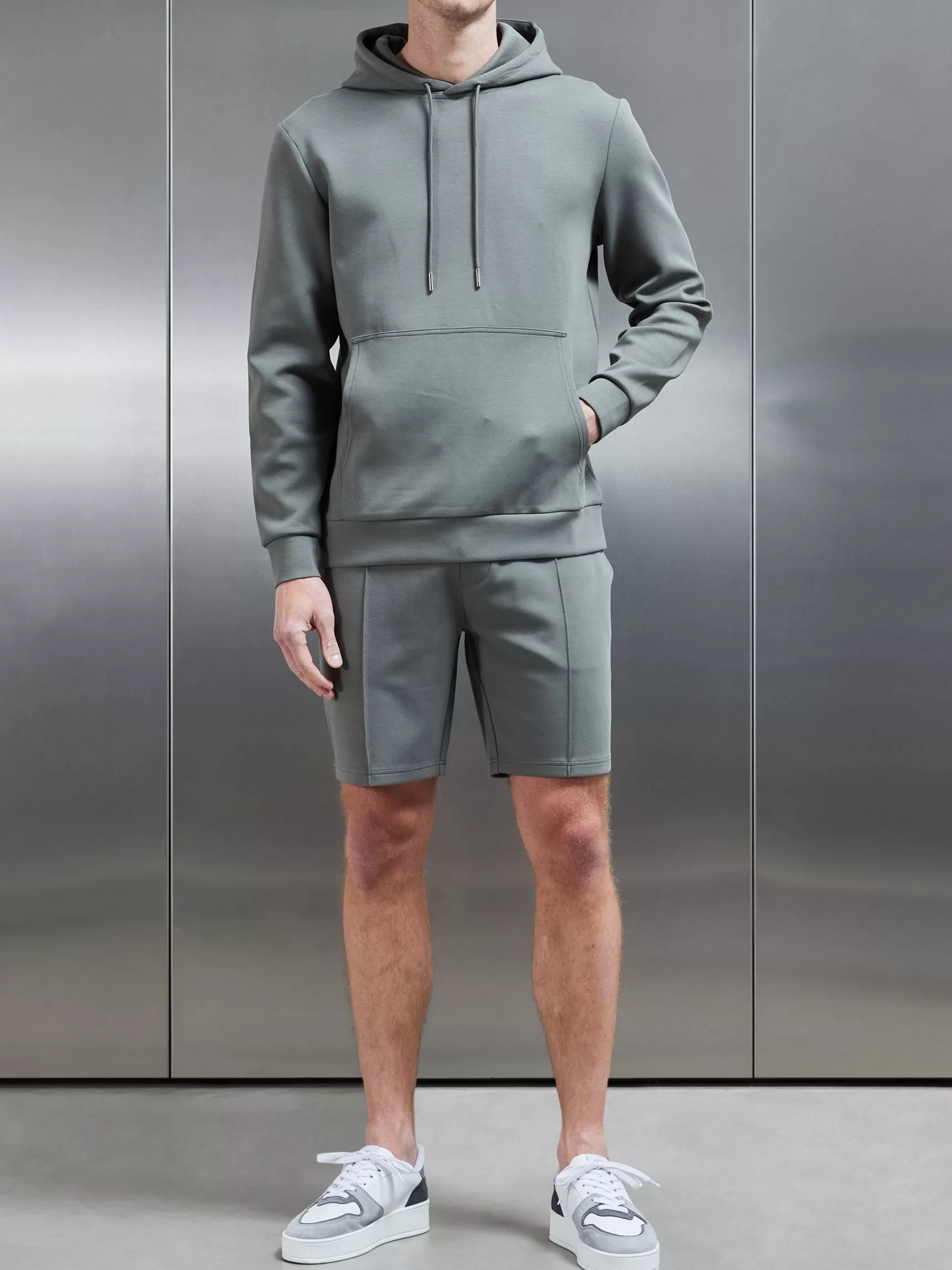 Shop ARNE Interlock Jersey Short - Sage
