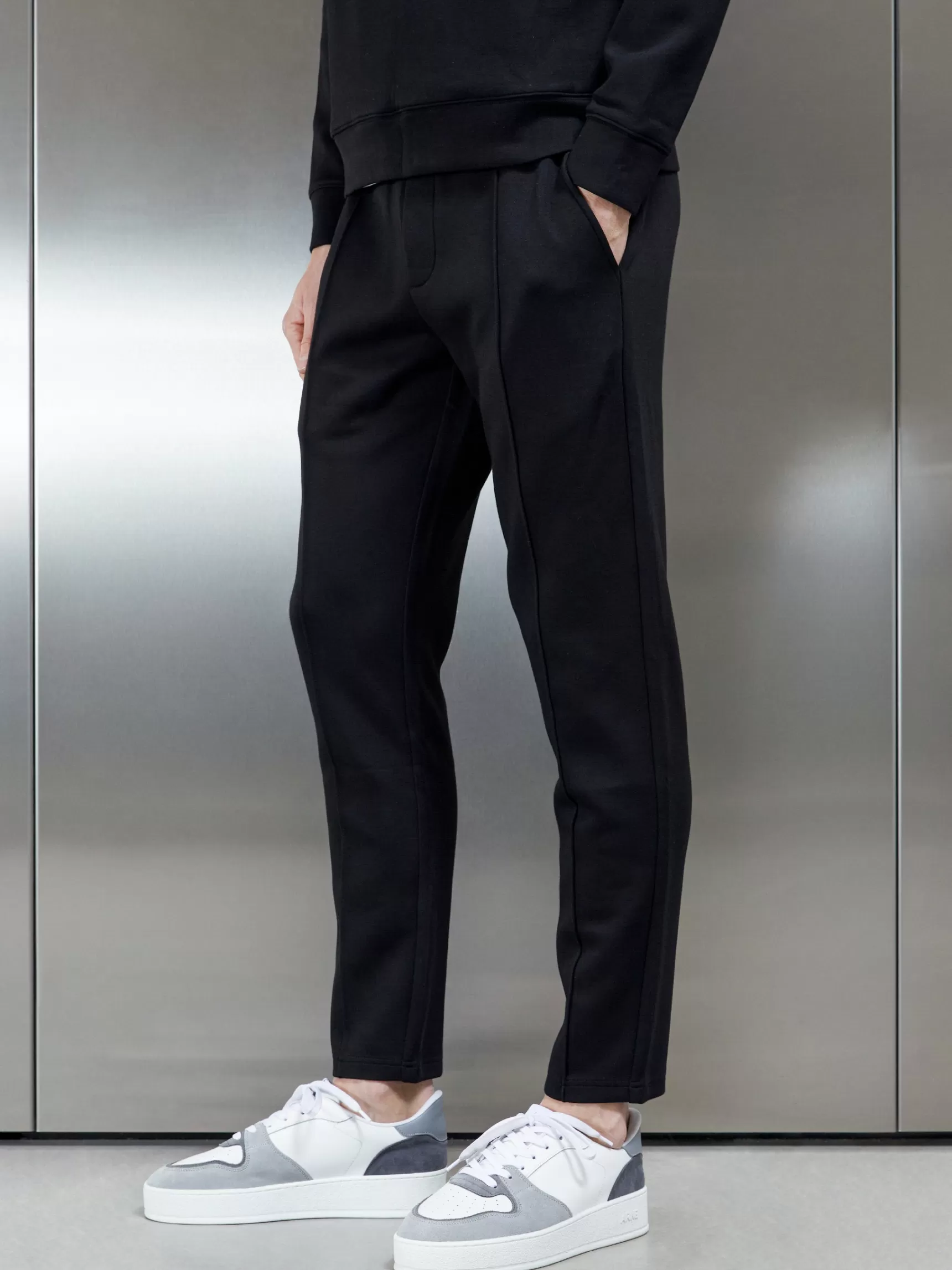 New ARNE Interlock Neoprene Jogger - Black