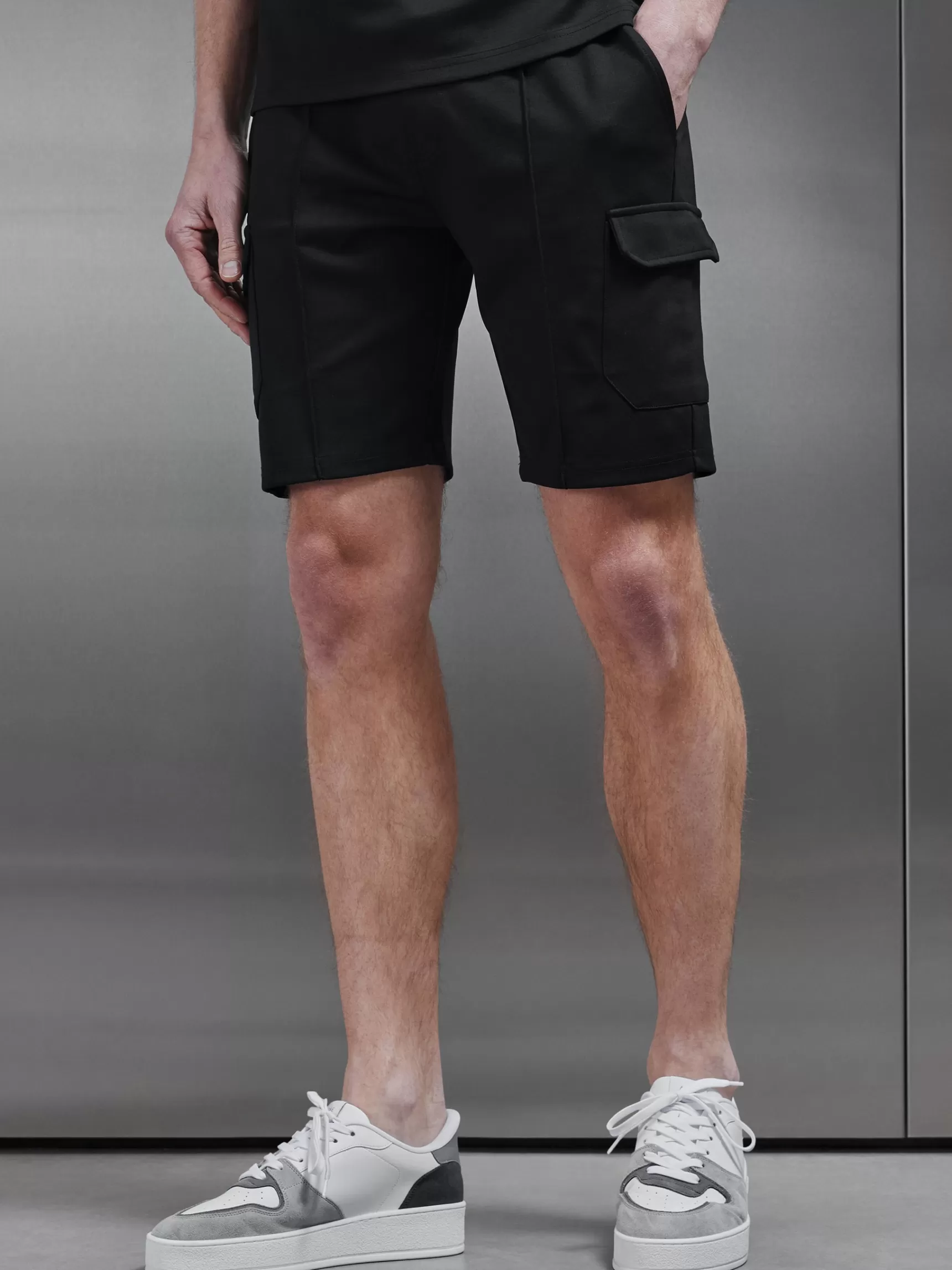Flash Sale ARNE Luxe Cargo Short - Black