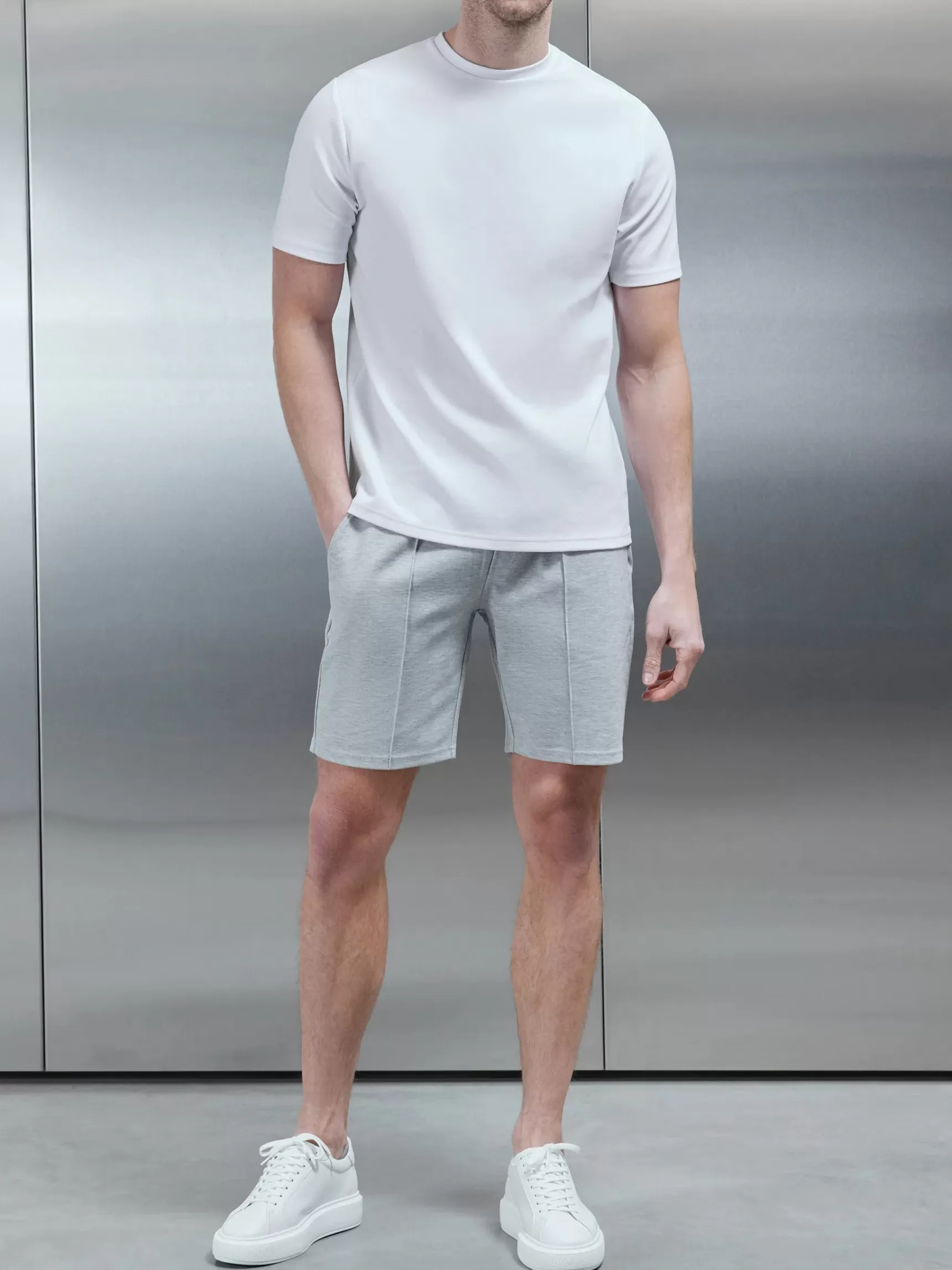 Discount ARNE Luxe Essential T-Shirt - White
