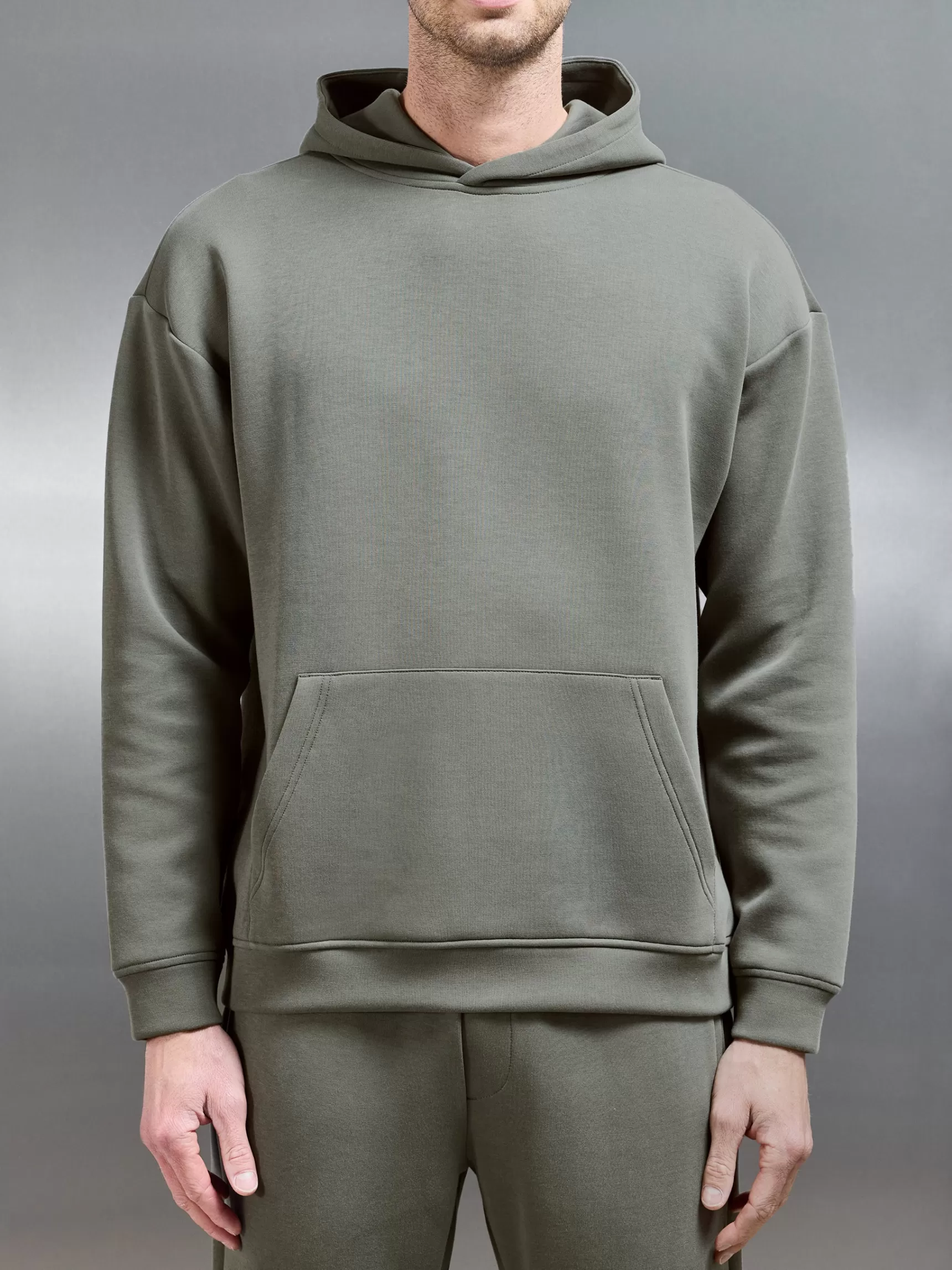 New ARNE Neoprene Hoodie - Sage