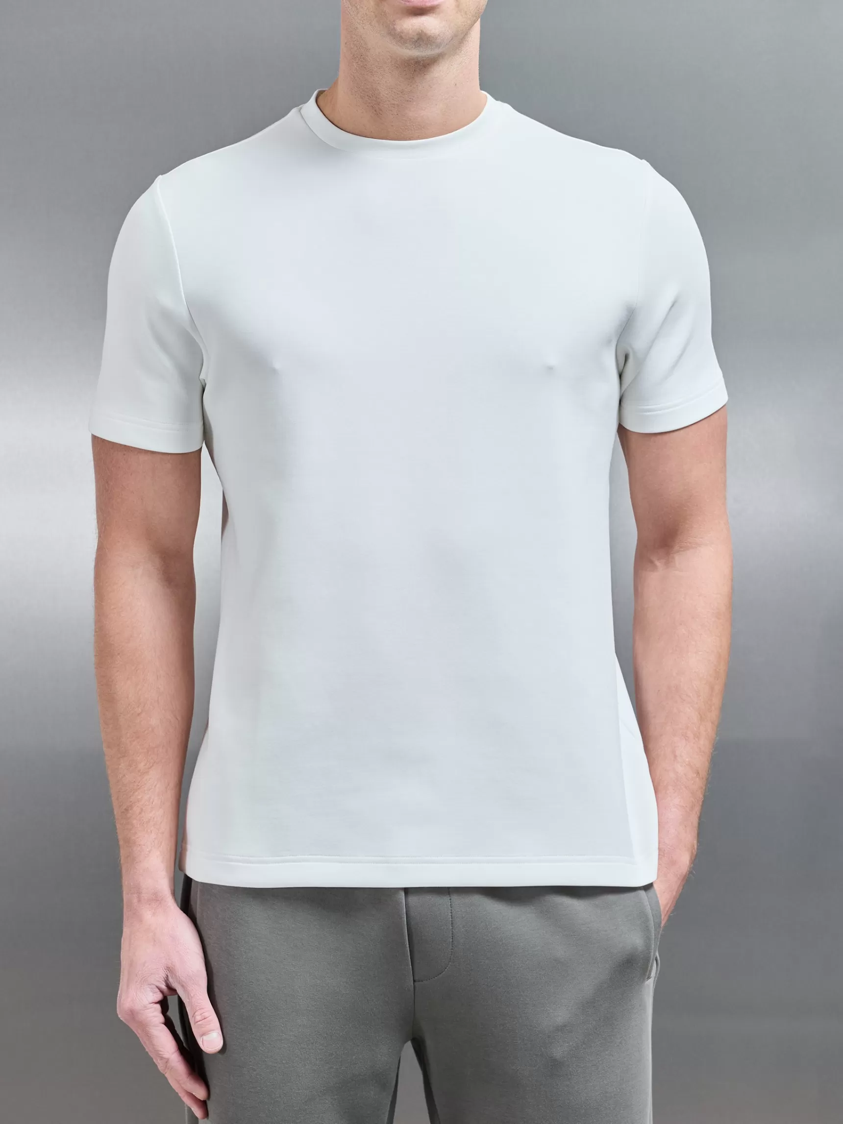 Cheap ARNE Neoprene T-Shirt - White