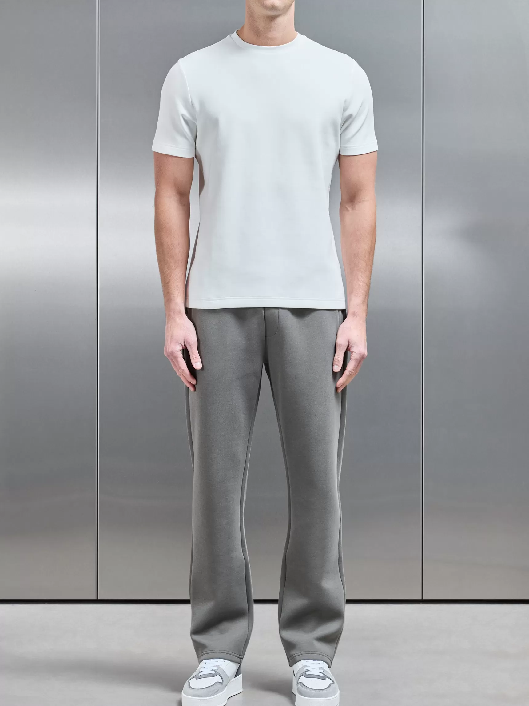 Cheap ARNE Neoprene T-Shirt - White