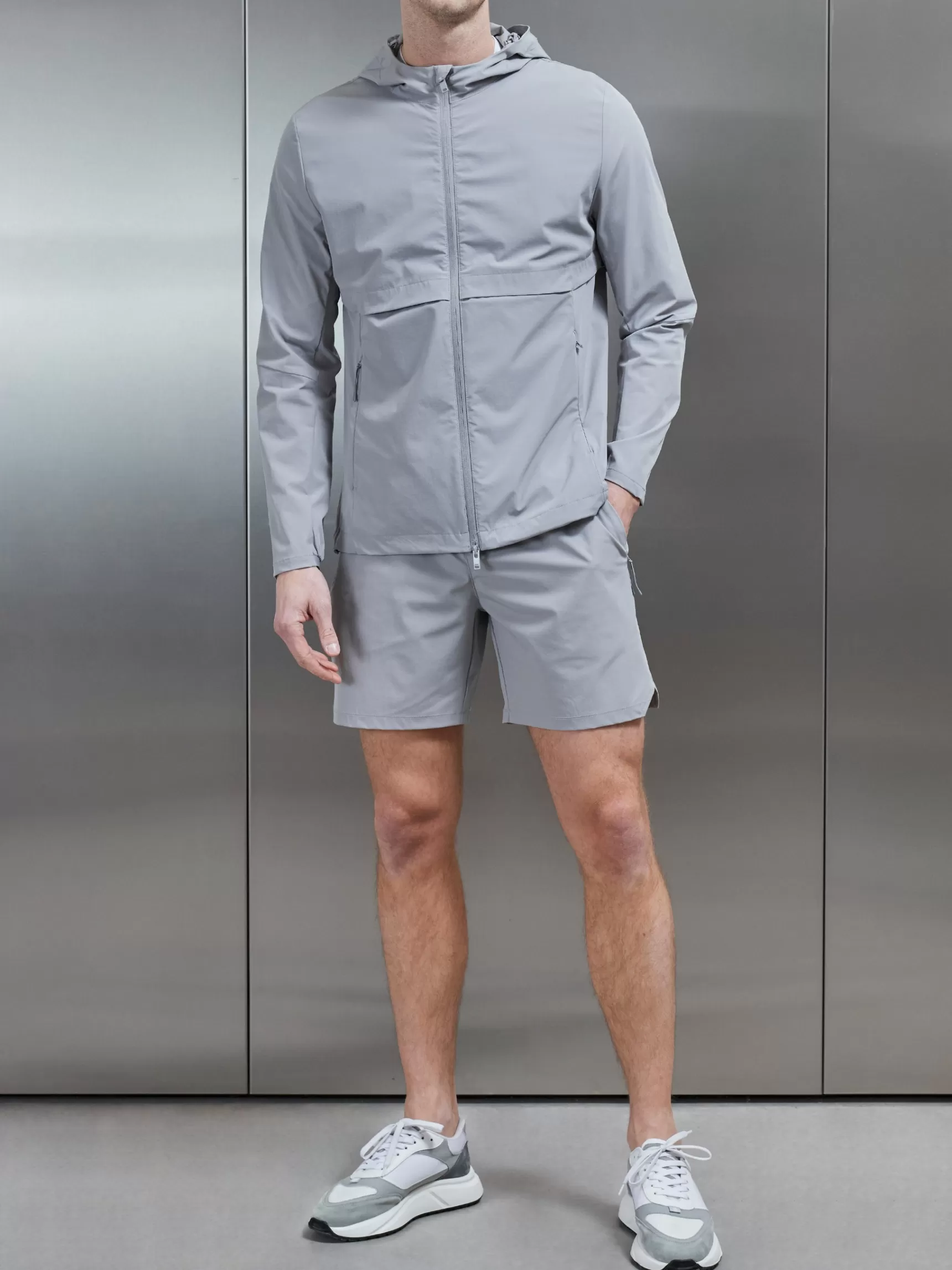 New ARNE Performance 7inch Short - Mid Grey MidGrey