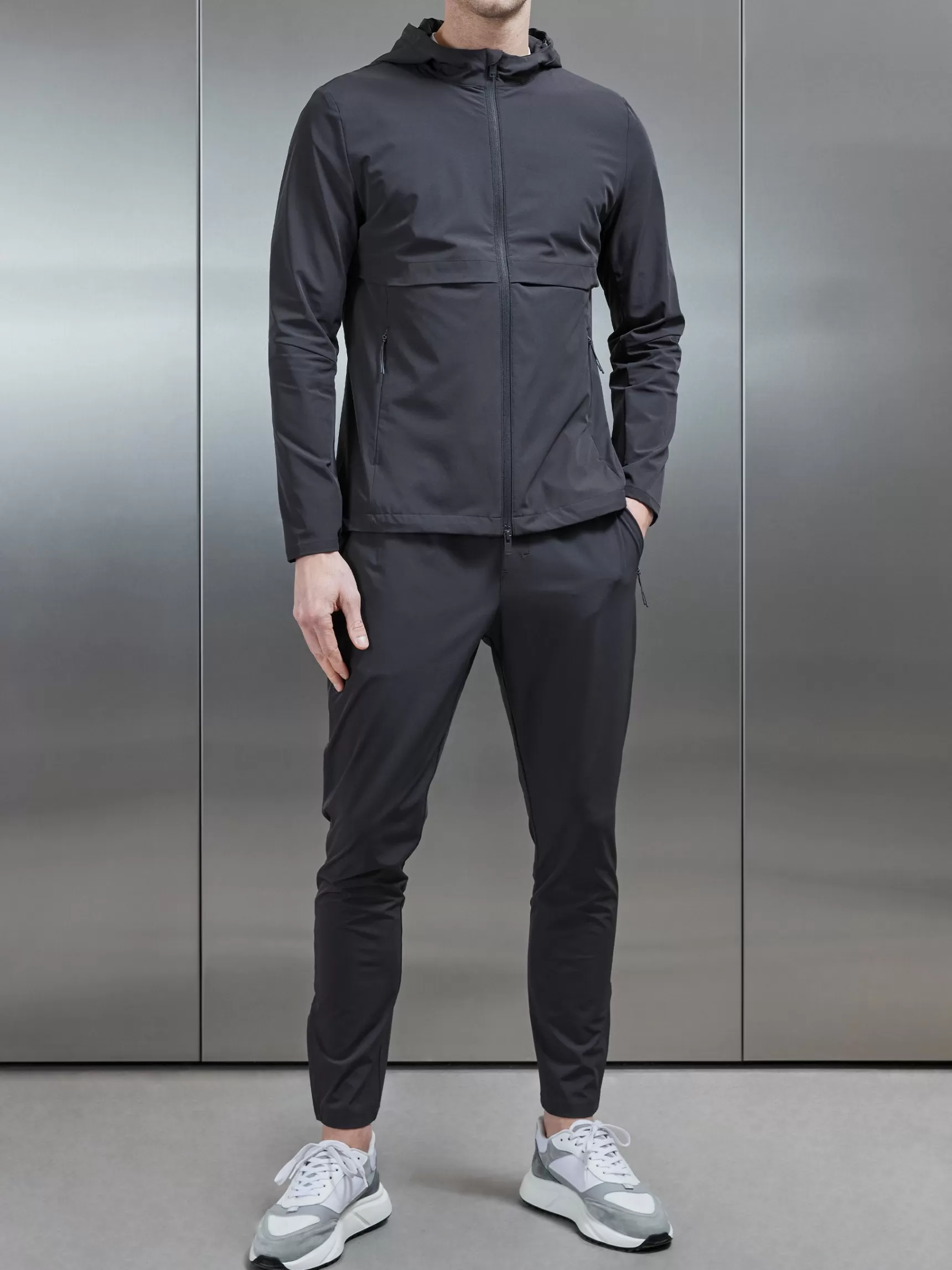 Cheap ARNE Performance Windbreaker - Grey