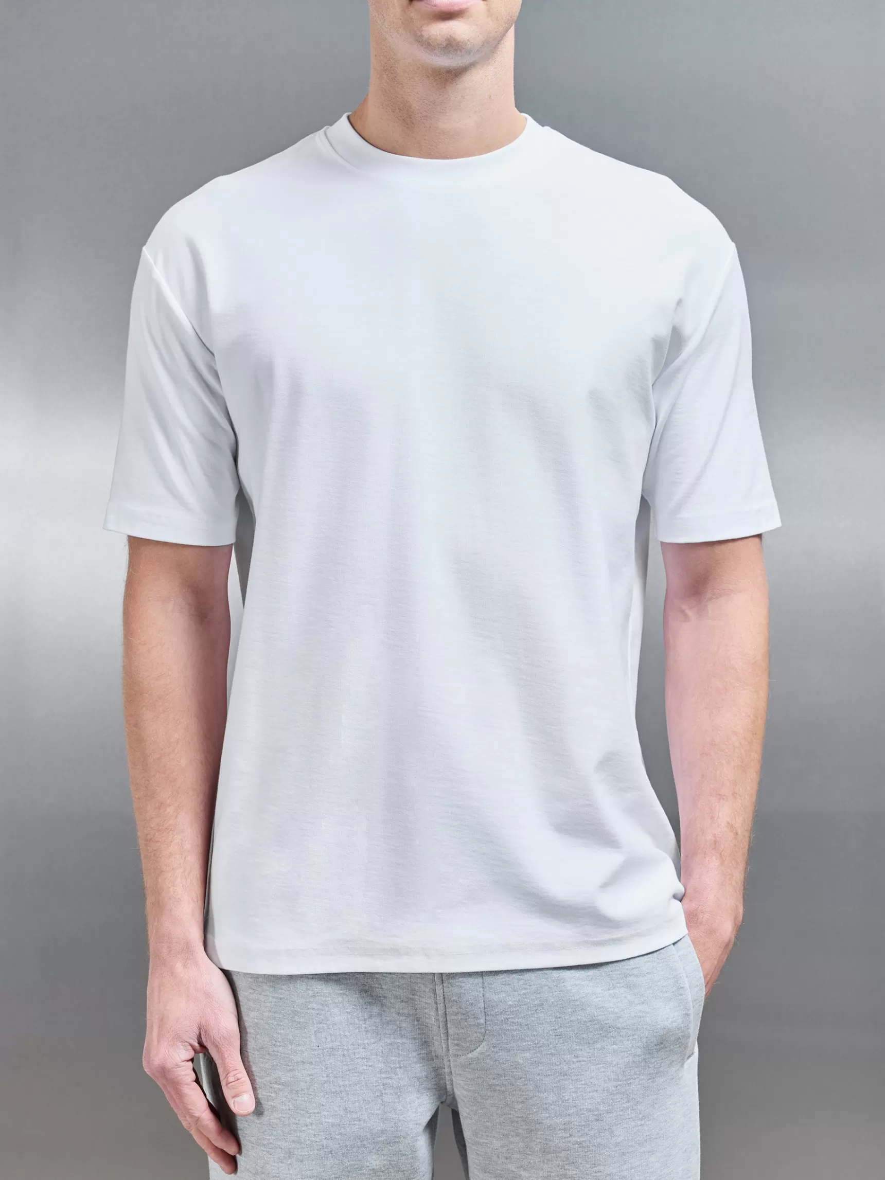 Cheap ARNE Relaxed Fit Cotton T-shirt - White