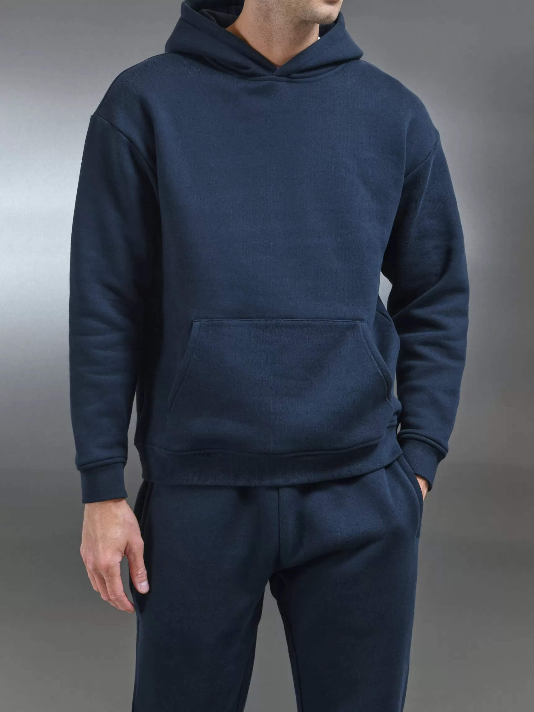 Flash Sale ARNE Relaxed Fit Hoodie - Navy