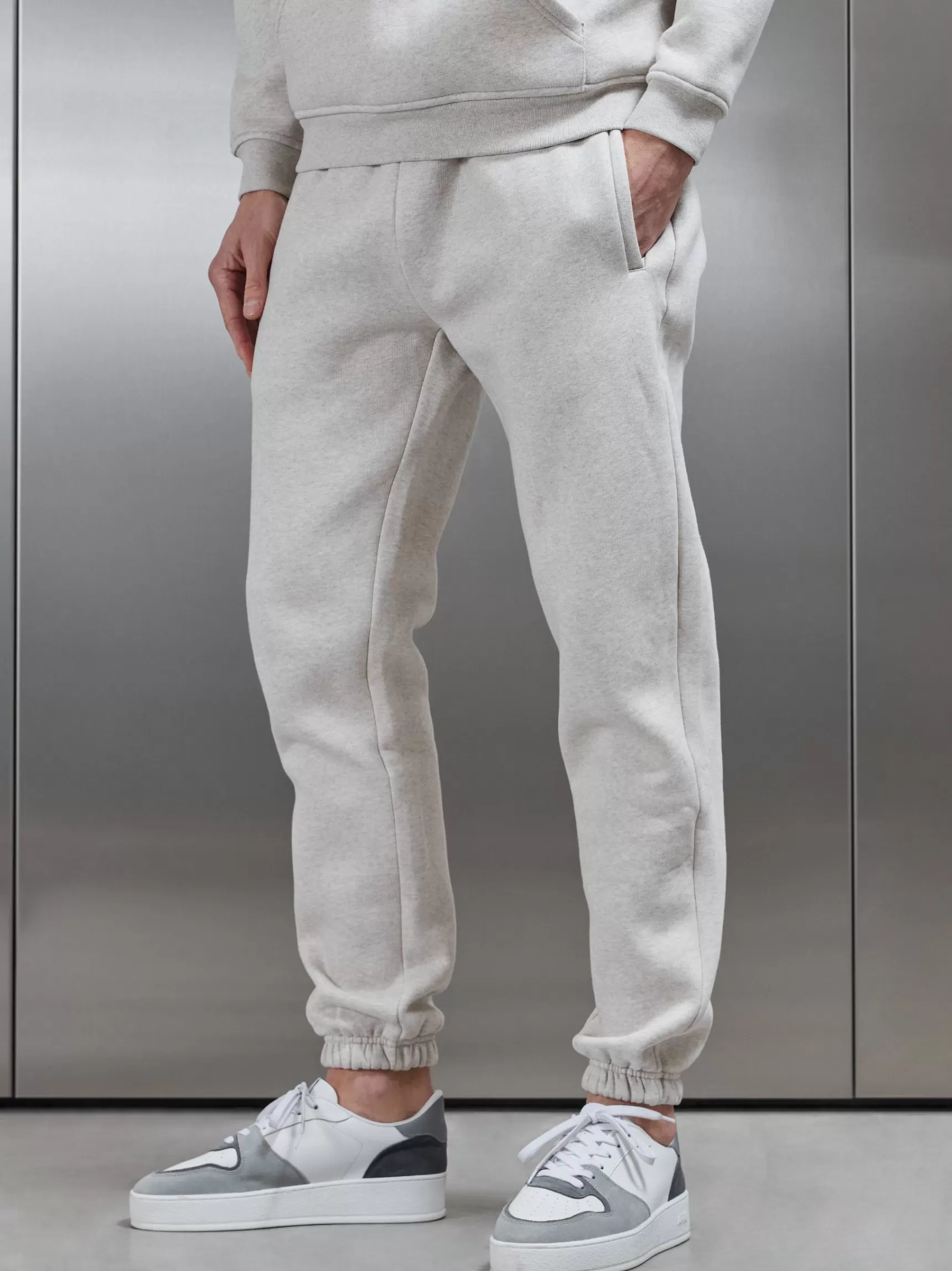 Clearance ARNE Relaxed Fit Jogger - Oatmeal