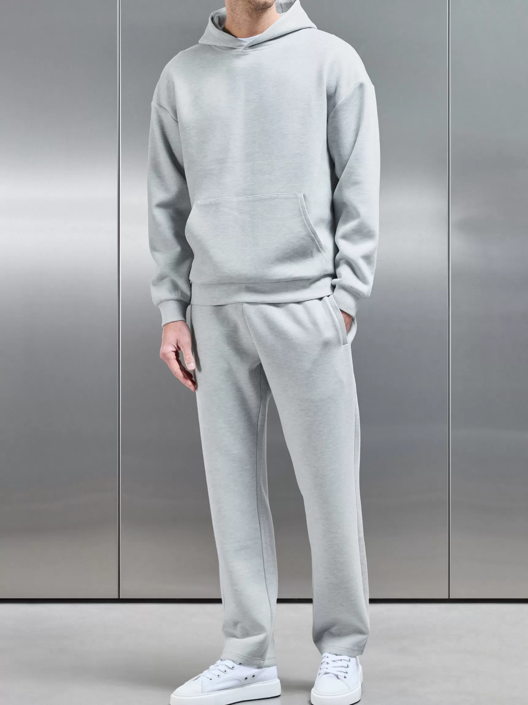 Best Sale ARNE Relaxed Fit Knitted Jogger - Marl Grey MarlGrey