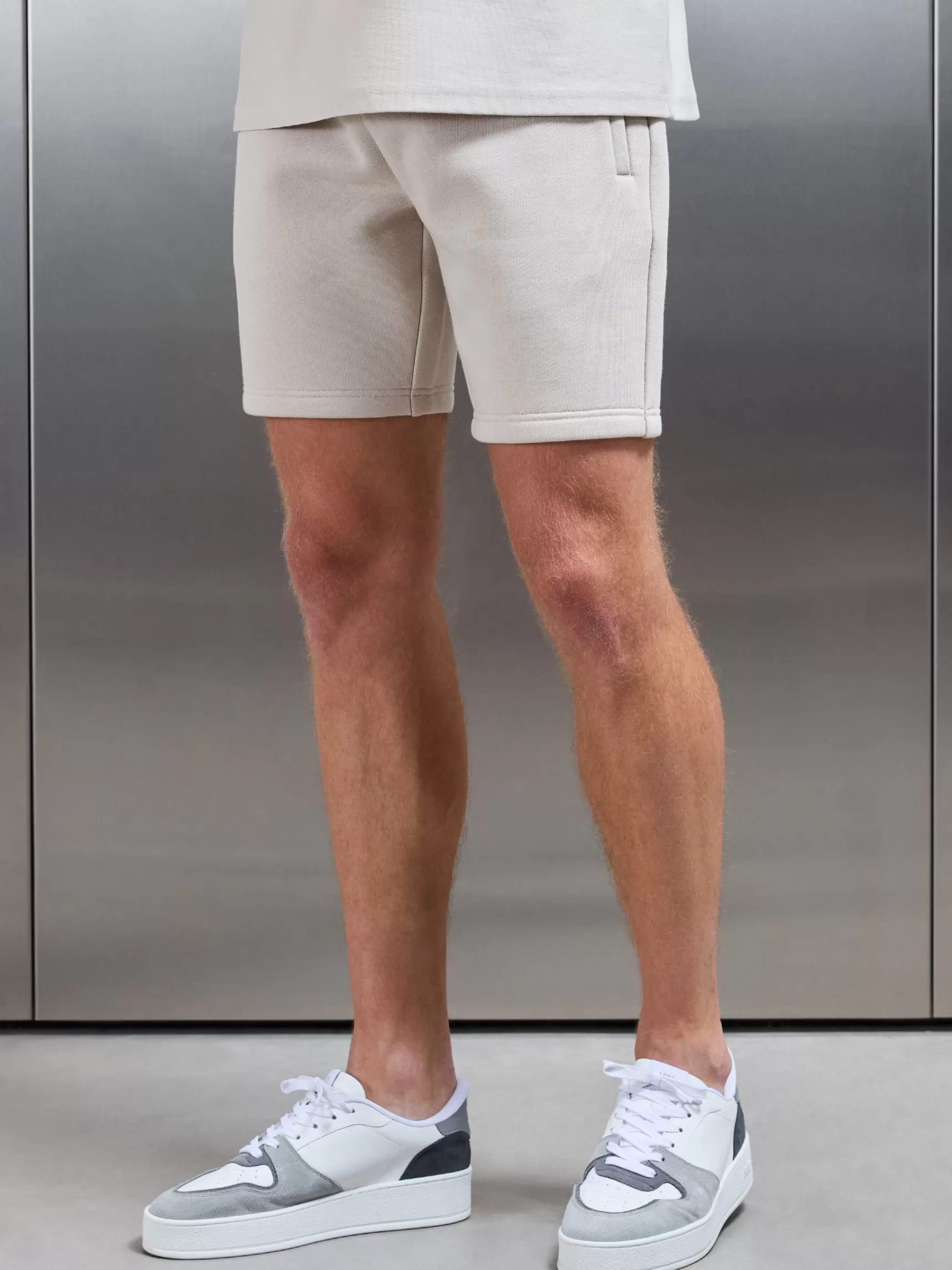 Hot ARNE Relaxed Fit Short - Beige