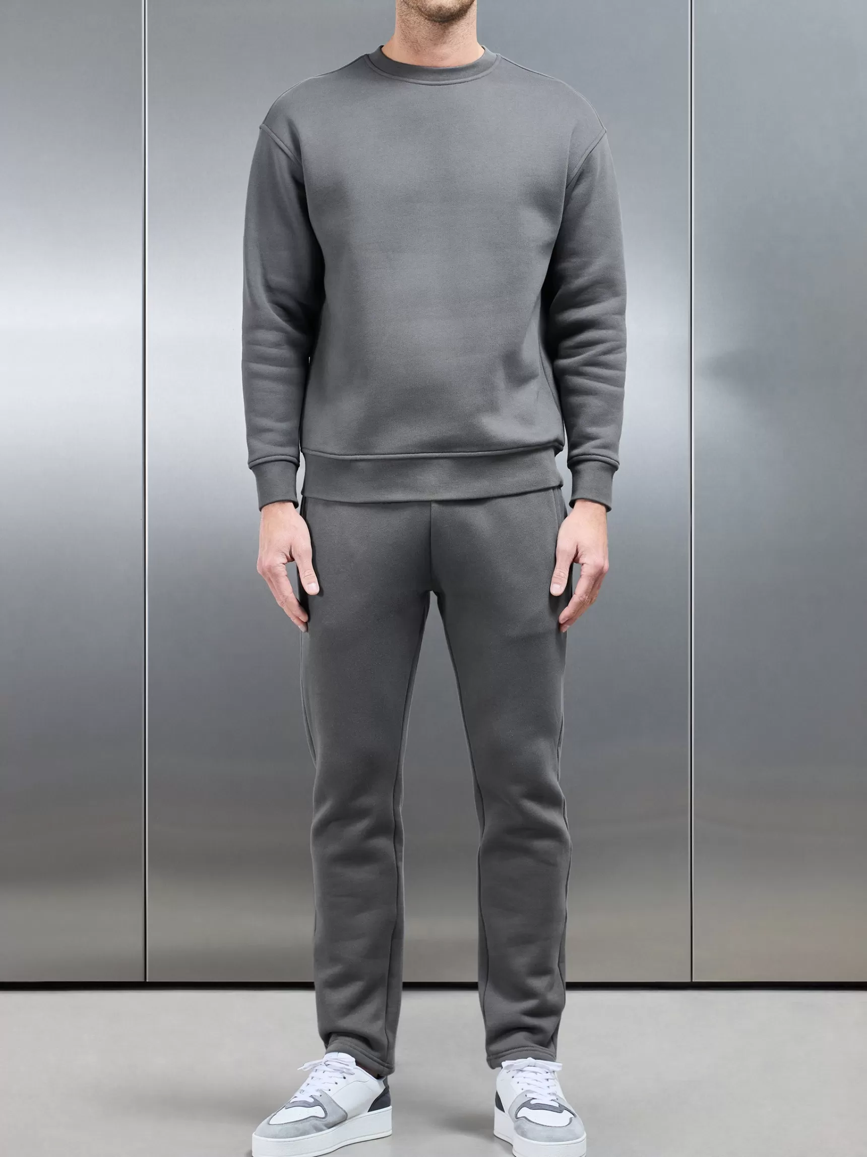 Cheap ARNE Relaxed Fit Sweatshirt - Grey
