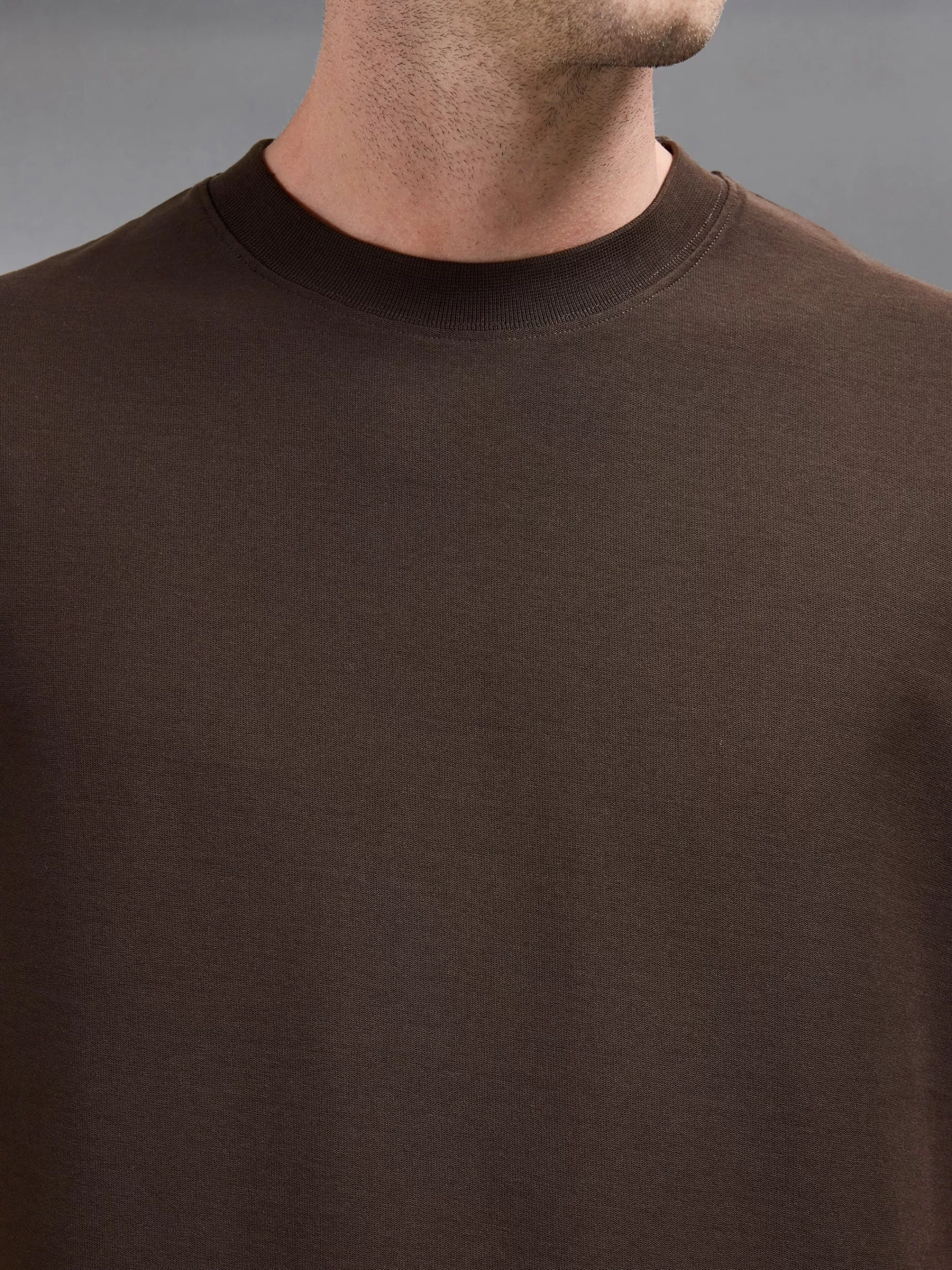 Shop ARNE Relaxed Fit T-Shirt - Brown