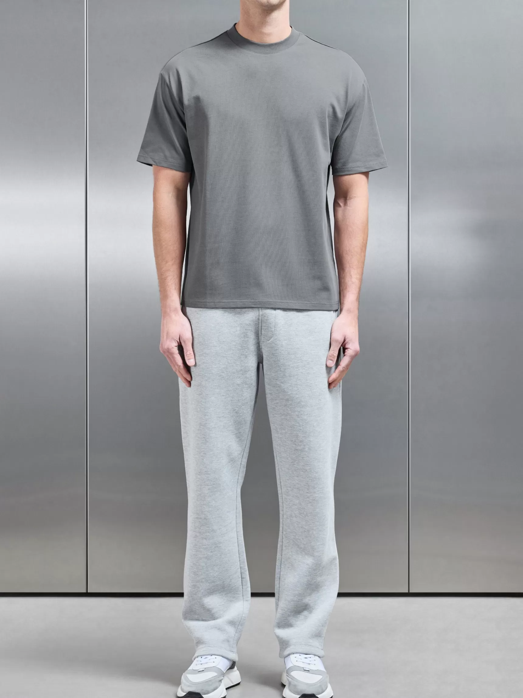 New ARNE Relaxed Fit T-Shirt - Charcoal