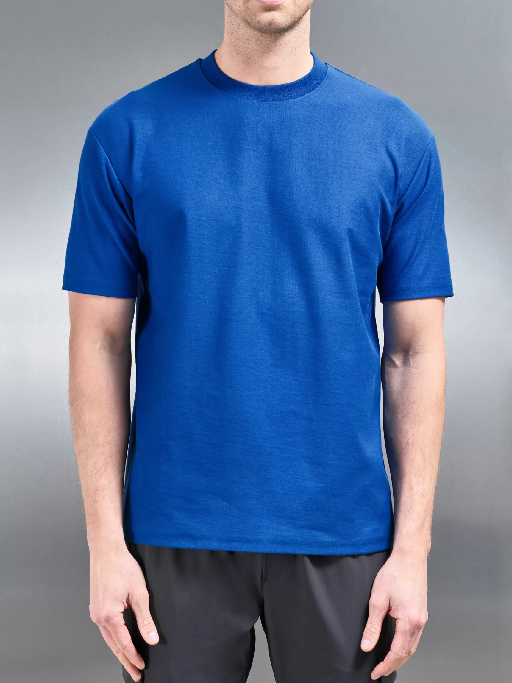 Best Sale ARNE Relaxed Fit T-Shirt - Cobalt Blue CobaltBlue