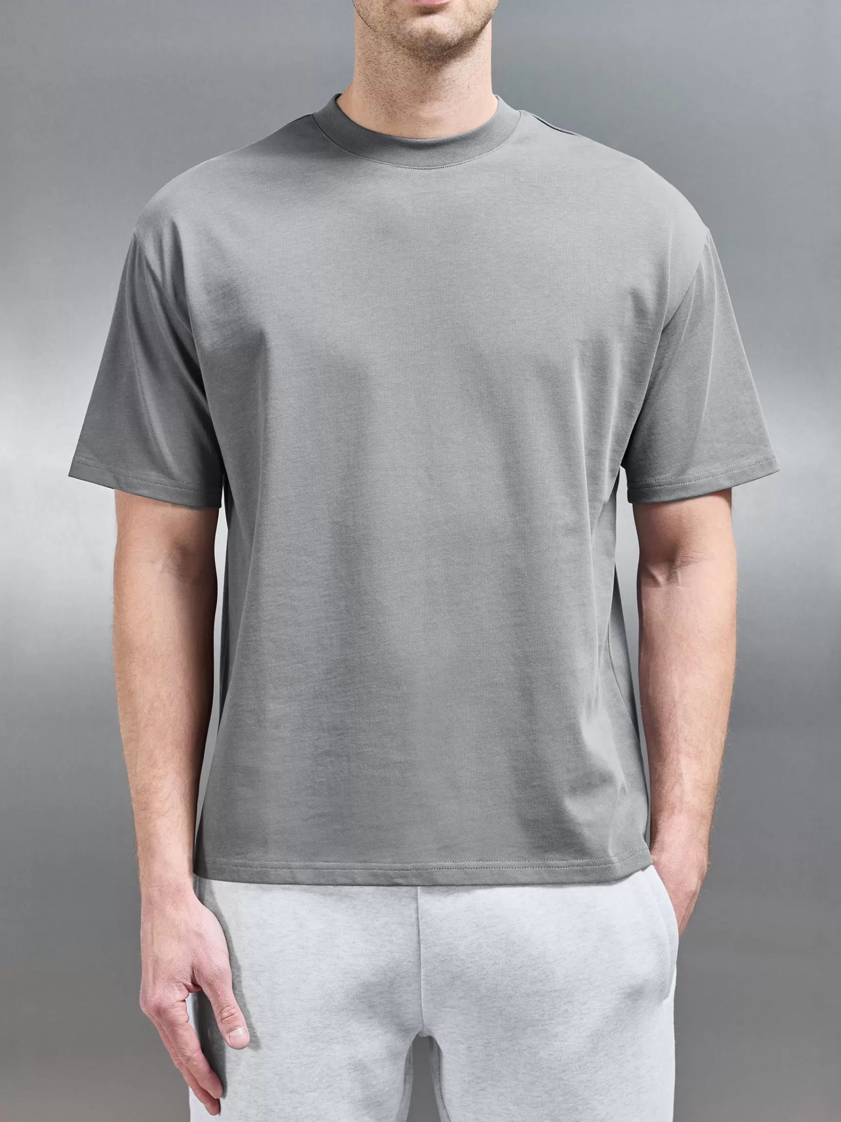 Shop ARNE Relaxed Fit T-Shirt - Grey