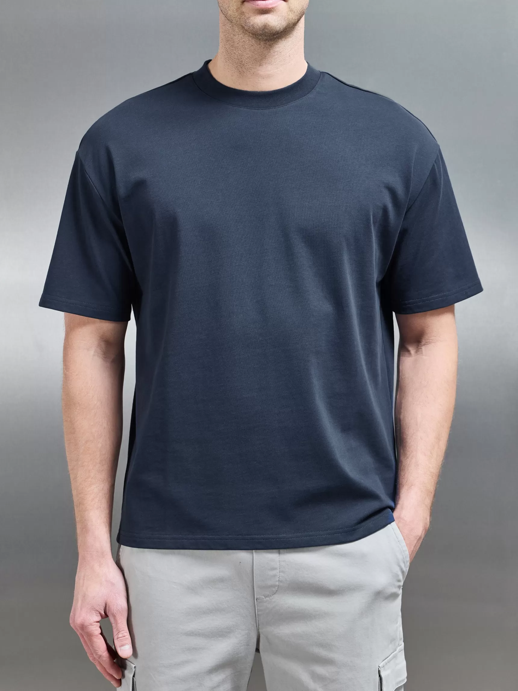 Best ARNE Relaxed Fit T-Shirt - Navy