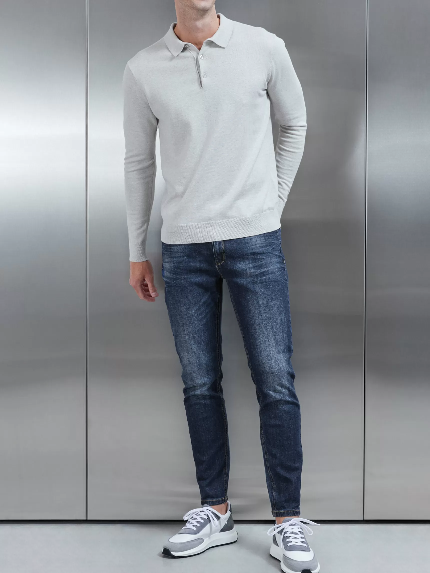 Best Sale ARNE Slim Fit Denim Jeans - Dark Blue DarkBlue