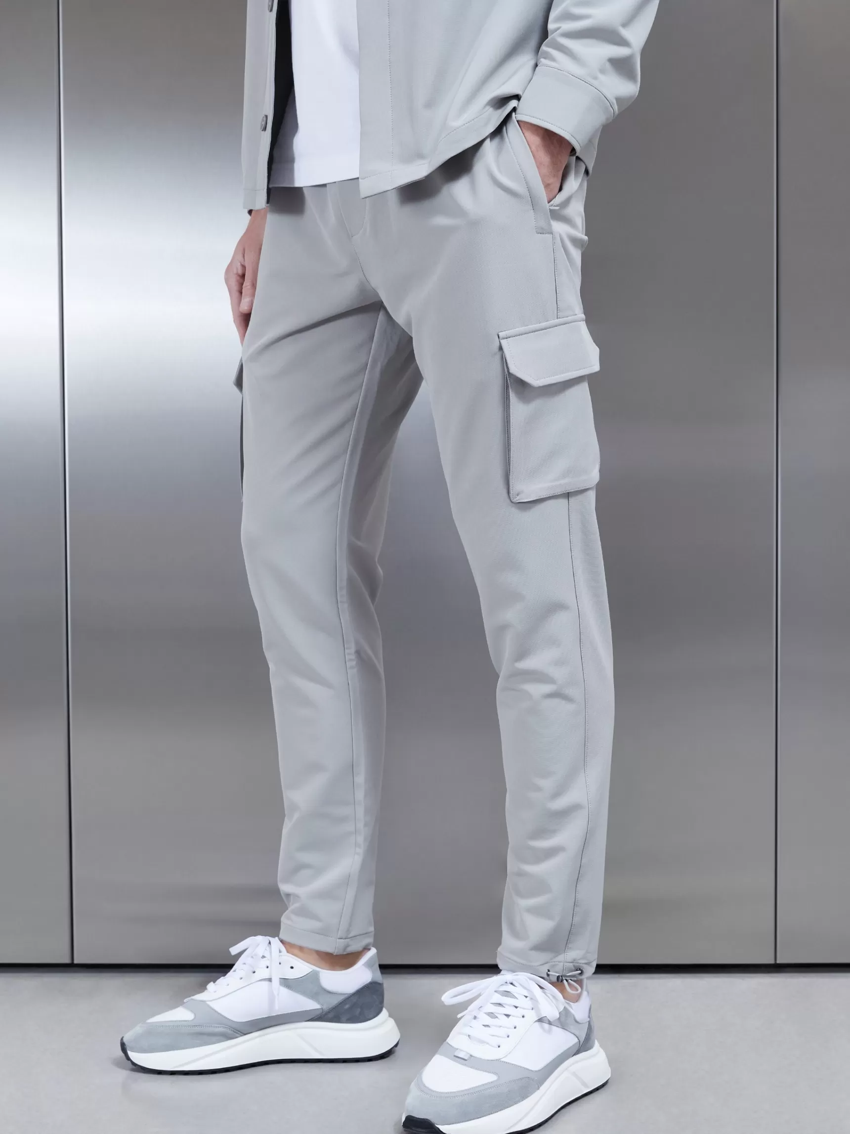 Best ARNE Technical Cargo Pant - Stone