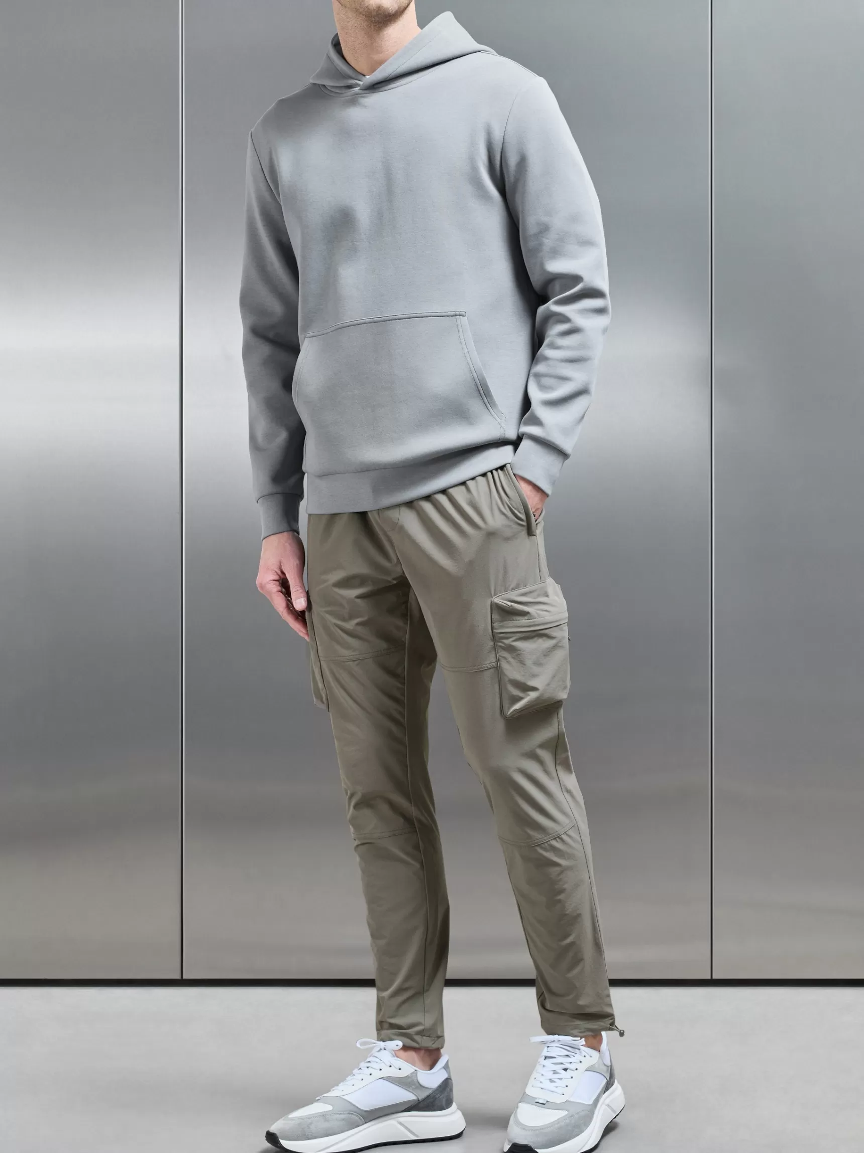 Cheap ARNE Technical 3D Cargo Pant - Olive