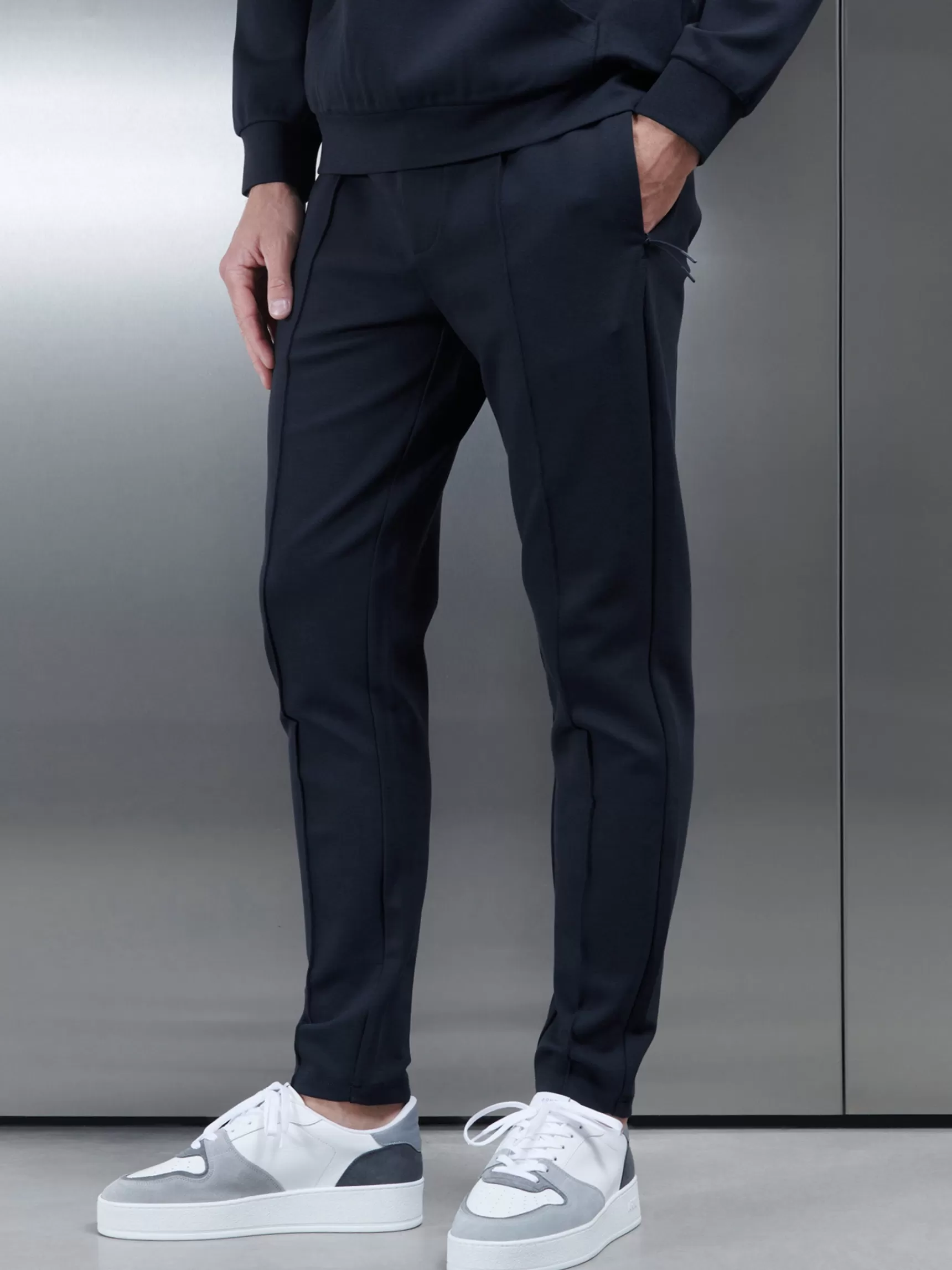 Cheap ARNE Technical Jersey Jogger - Navy