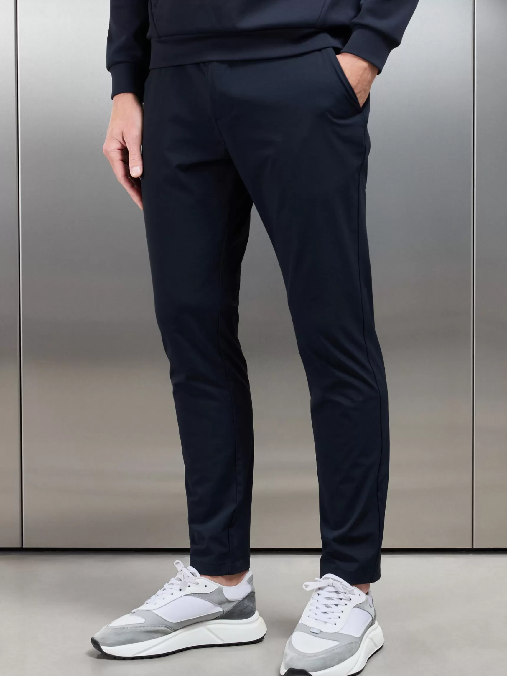 Best ARNE Technical Tailored Trouser - Navy