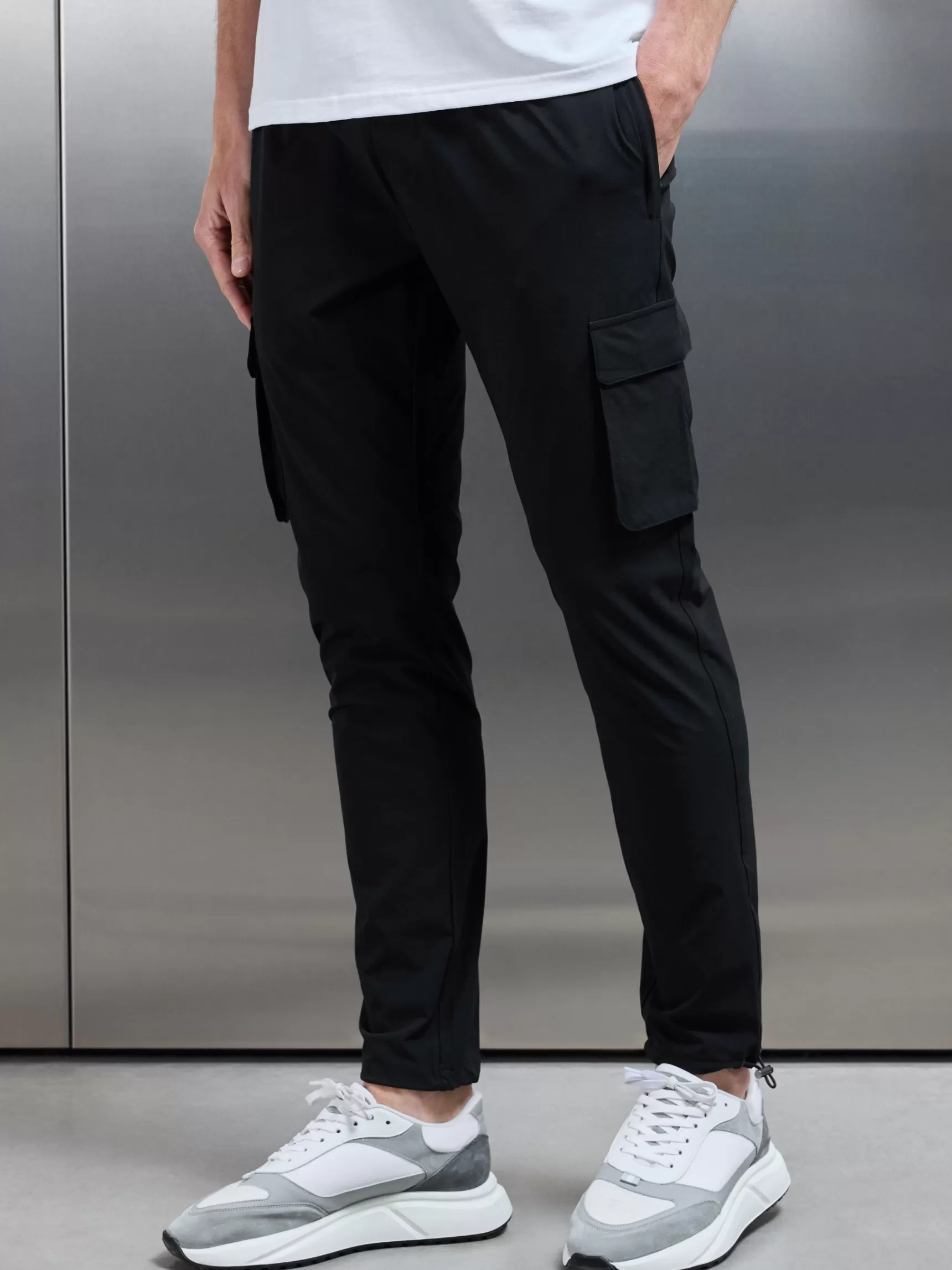 Online ARNE Utility Cargo Pant - Black
