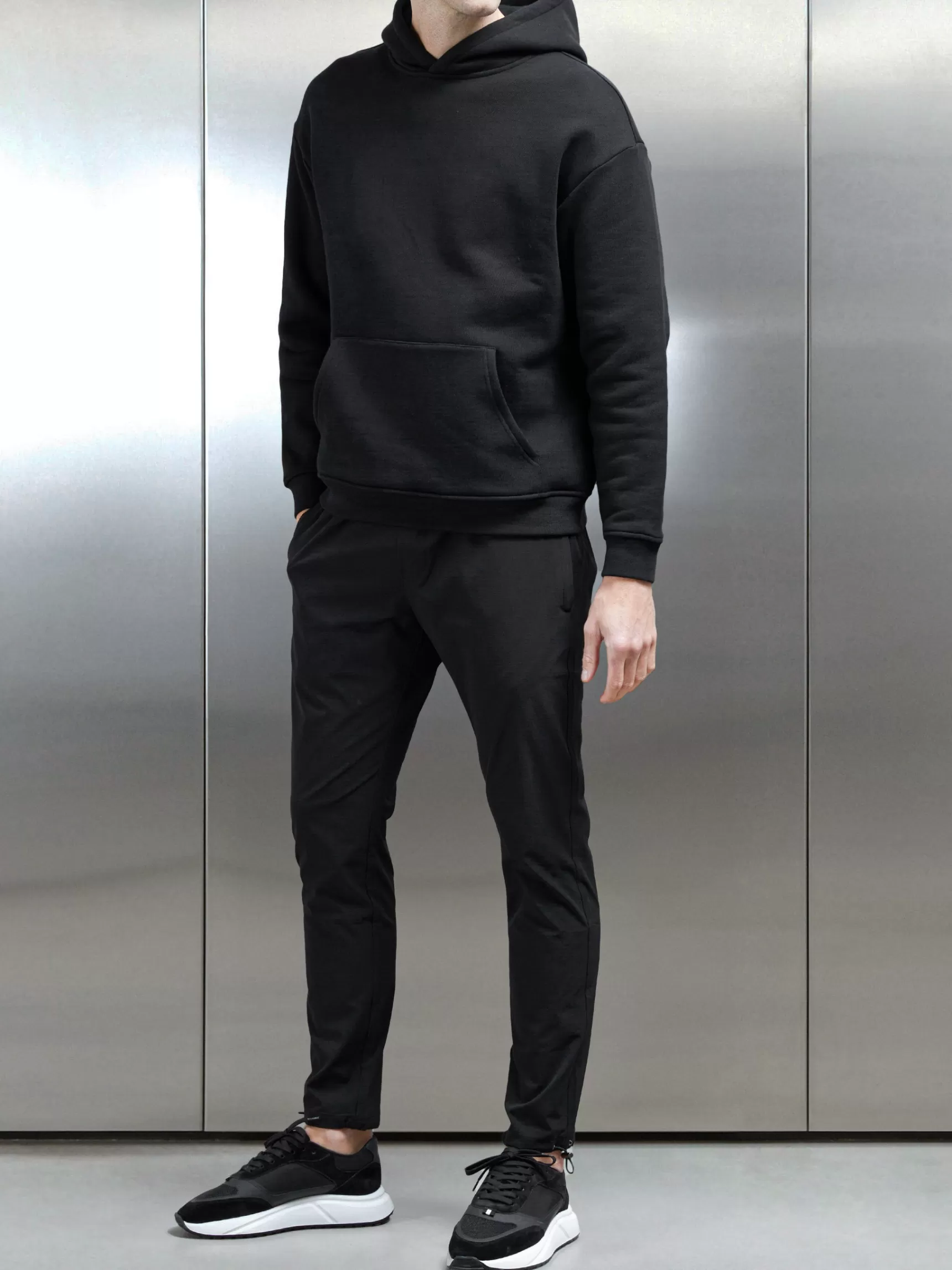 Cheap ARNE Utility Trackpant - Black