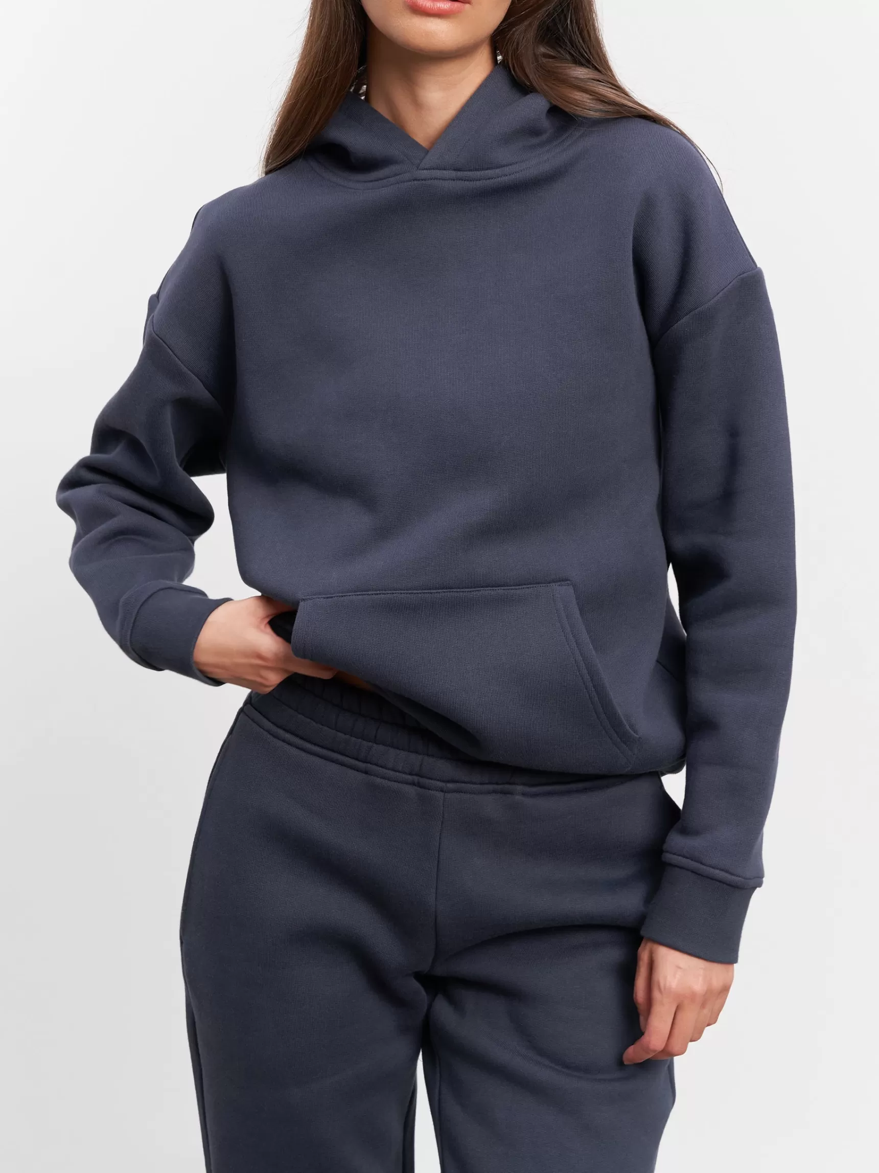 Outlet ARNE Women Relaxed Hoodie - Slate Blue SlateBlue