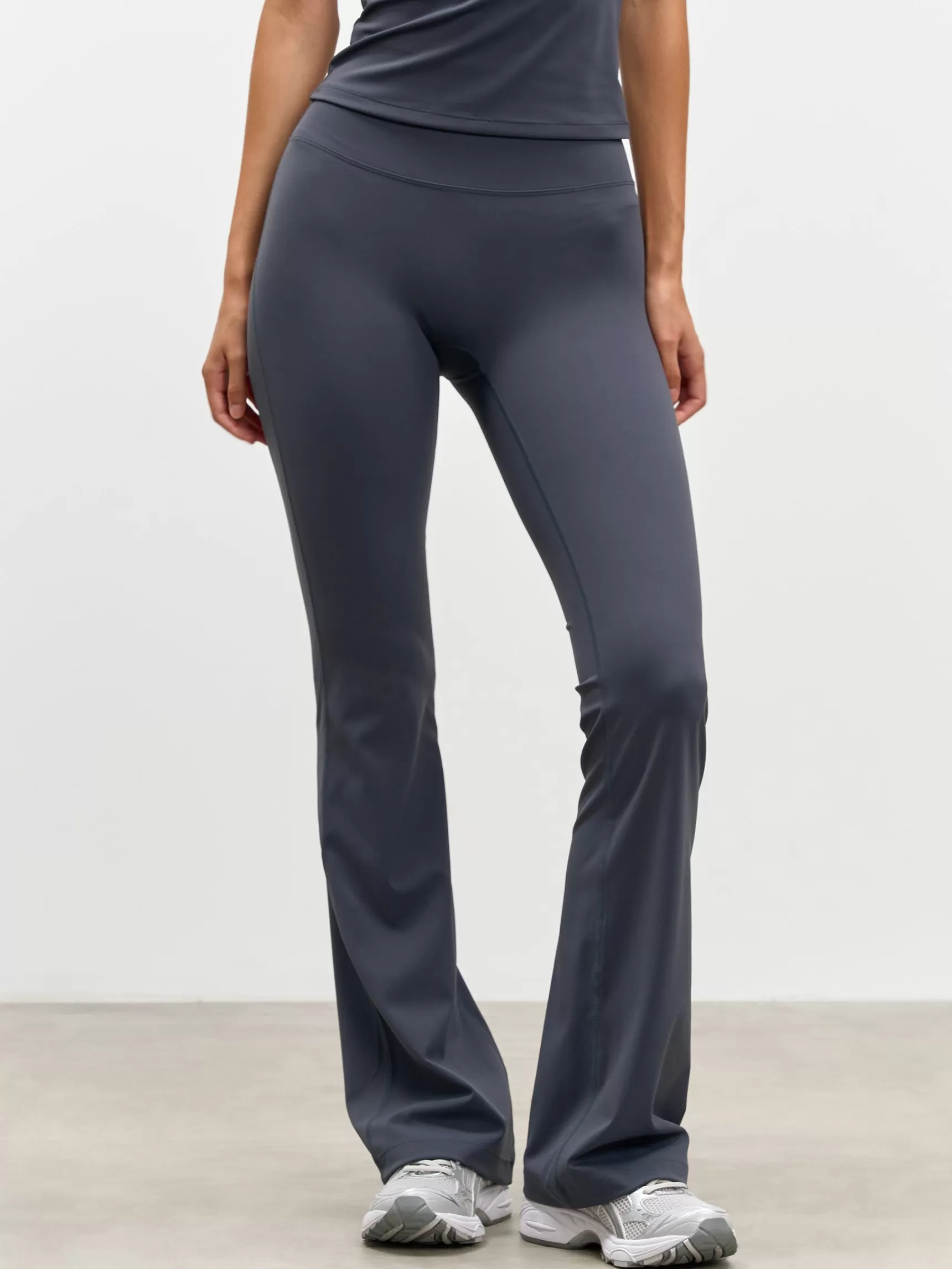 Cheap ARNE Womens Active Flared Legging - Slate Blue SlateBlue