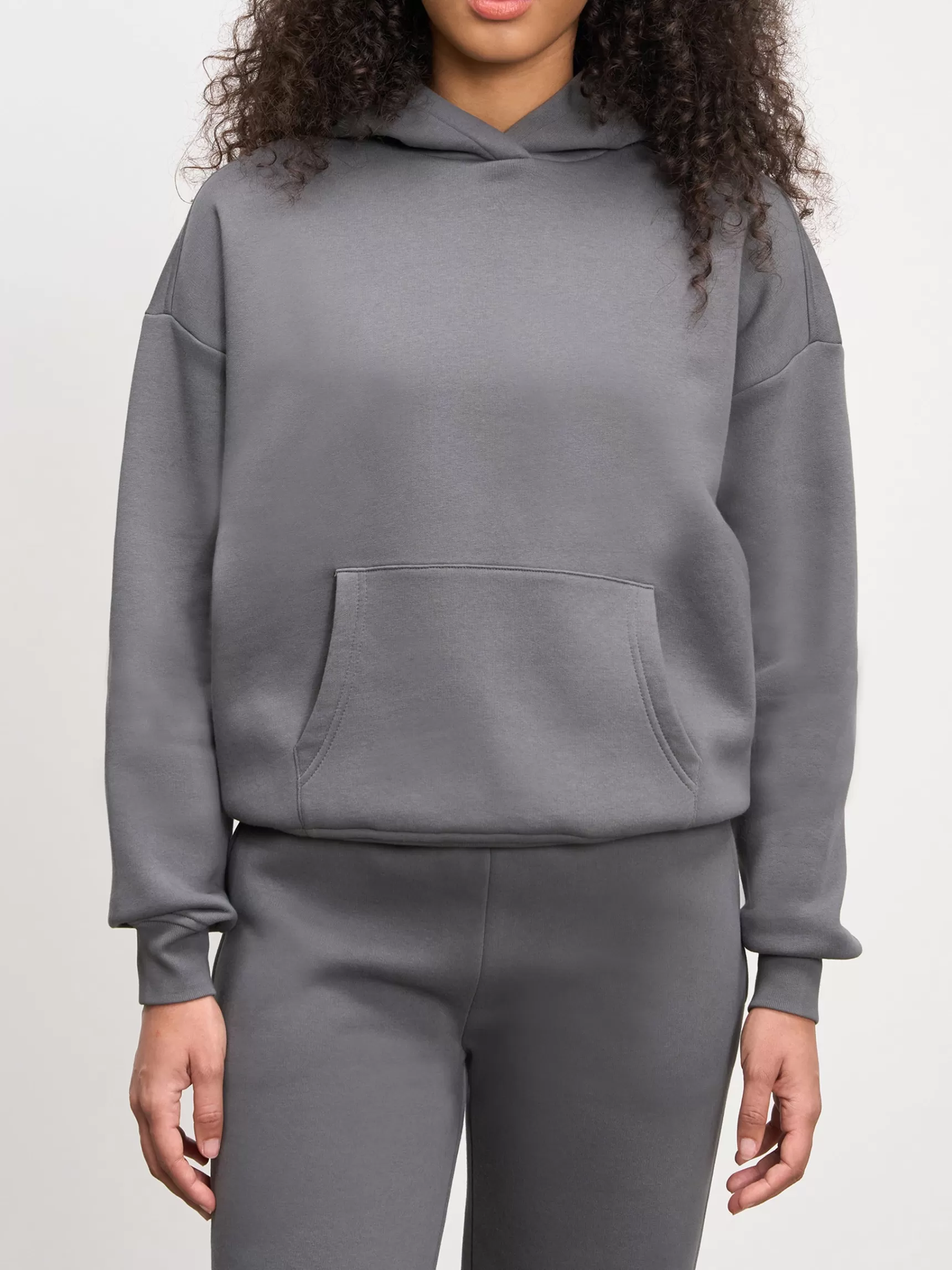 Shop ARNE Womens Neoprene Hoodie - Grey