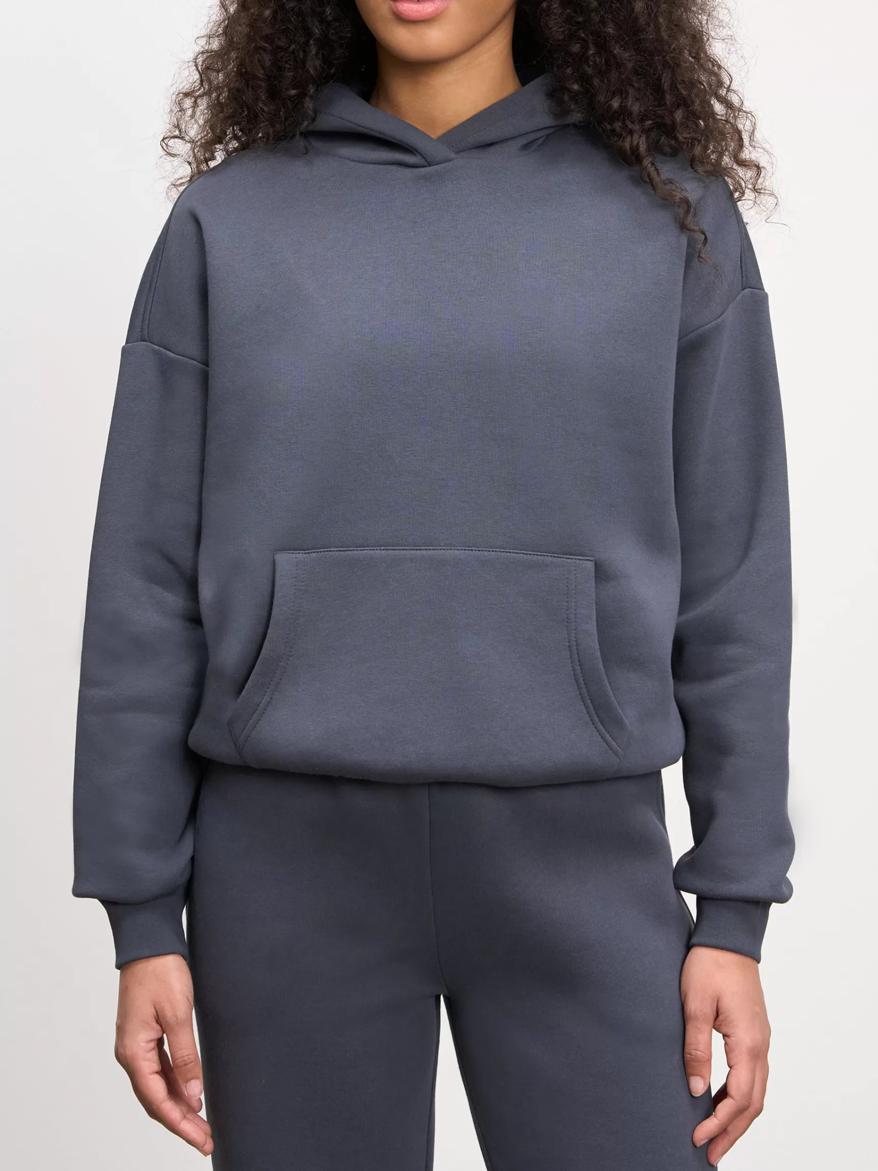 Sale ARNE Womens Neoprene Hoodie - Slate Blue SlateBlue